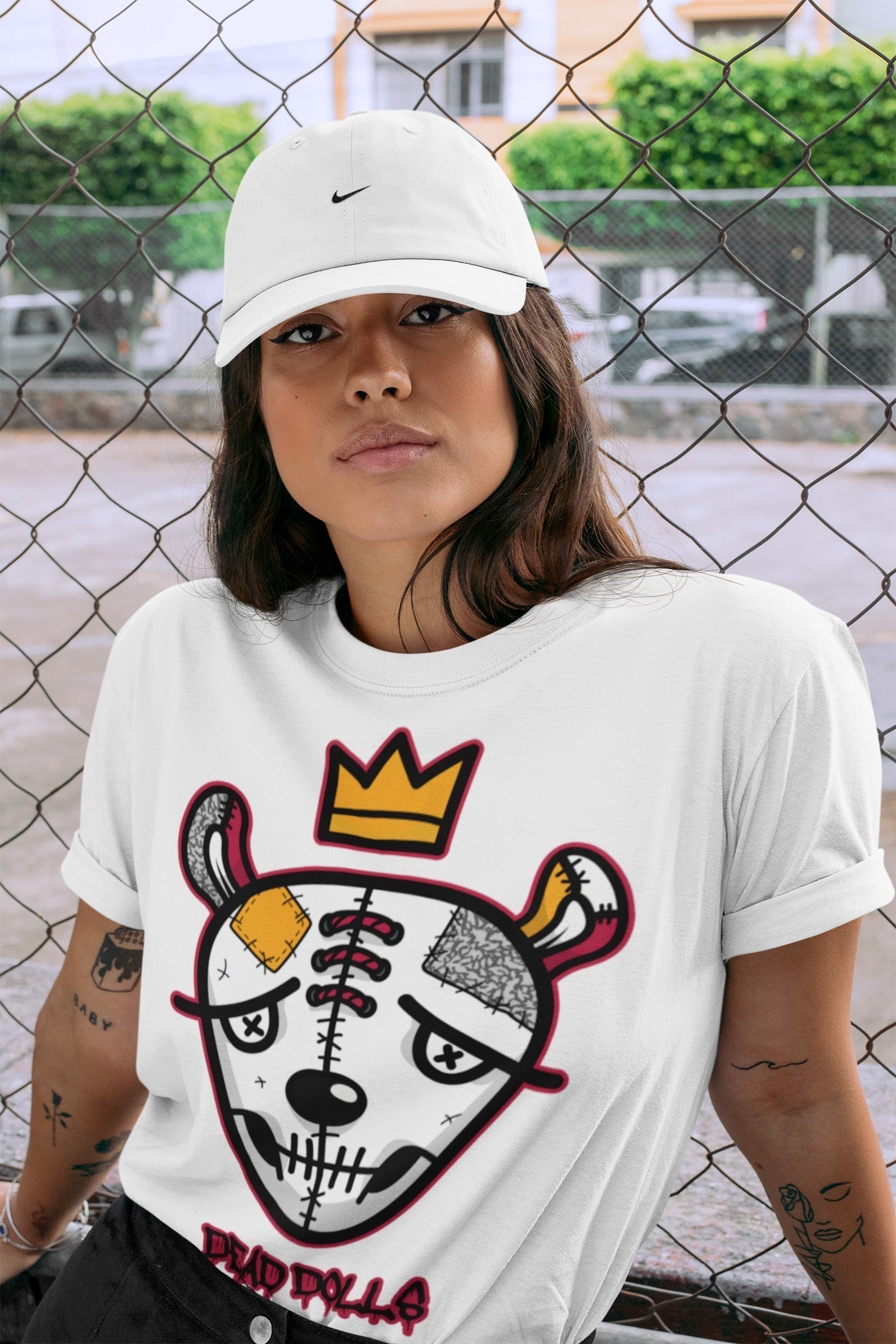 Jordan 3 Cardinal Shirt To Match Jordans Dead Dolls Face Sneaker Tees Jordan 3 Cardinal Drip Gear Zone Sneaker Matching Clothing Unisex Shirts