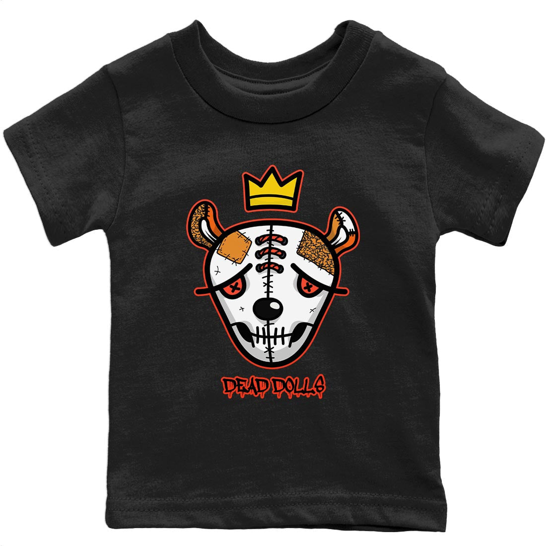 Jordan 3 Kumquat Sneaker Matching T-Shirt Dead Dolls Face Sneaker Tees Jordan 3 Kumquat Sneaker Release Tees Kids Shirts