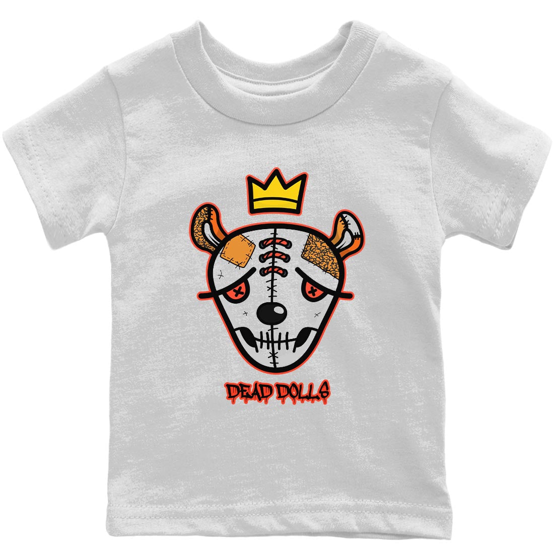 Jordan 3 Kumquat Sneaker Matching T-Shirt Dead Dolls Face Sneaker Tees Jordan 3 Kumquat Sneaker Release Tees Kids Shirts