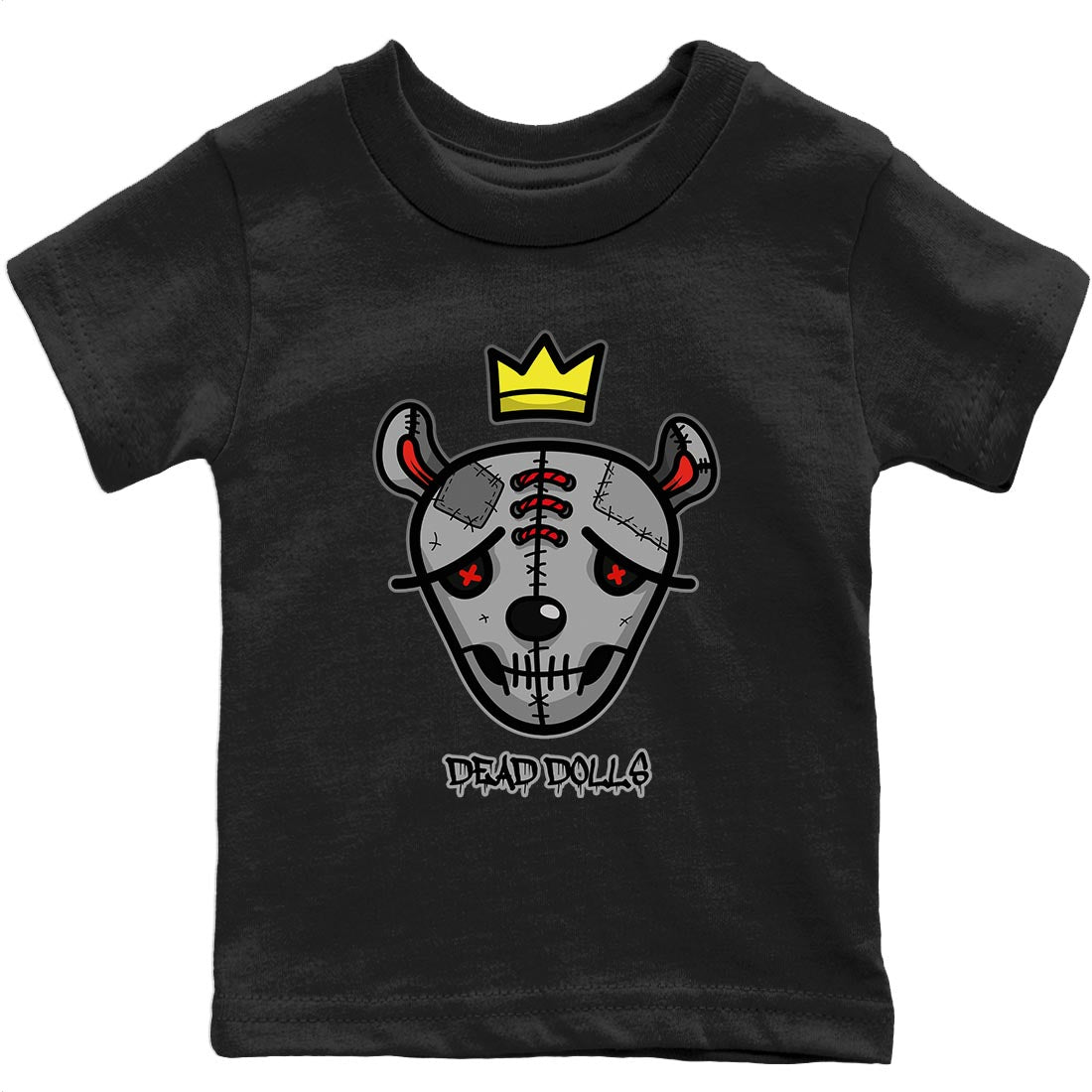 Jordan 4 Infrared Sneaker Matching T-Shirt Dead Dolls Face Sneaker Tees Jordan 4 Infrared Sneaker Release Tees Kids Shirts