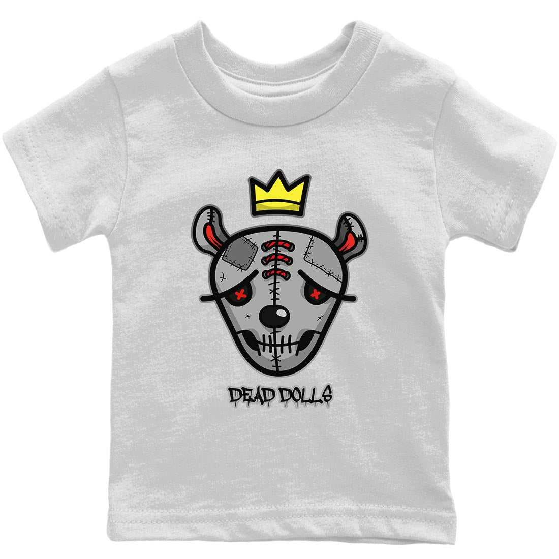 Jordan 4 Infrared Sneaker Matching T-Shirt Dead Dolls Face Sneaker Tees Jordan 4 Infrared Sneaker Release Tees Kids Shirts
