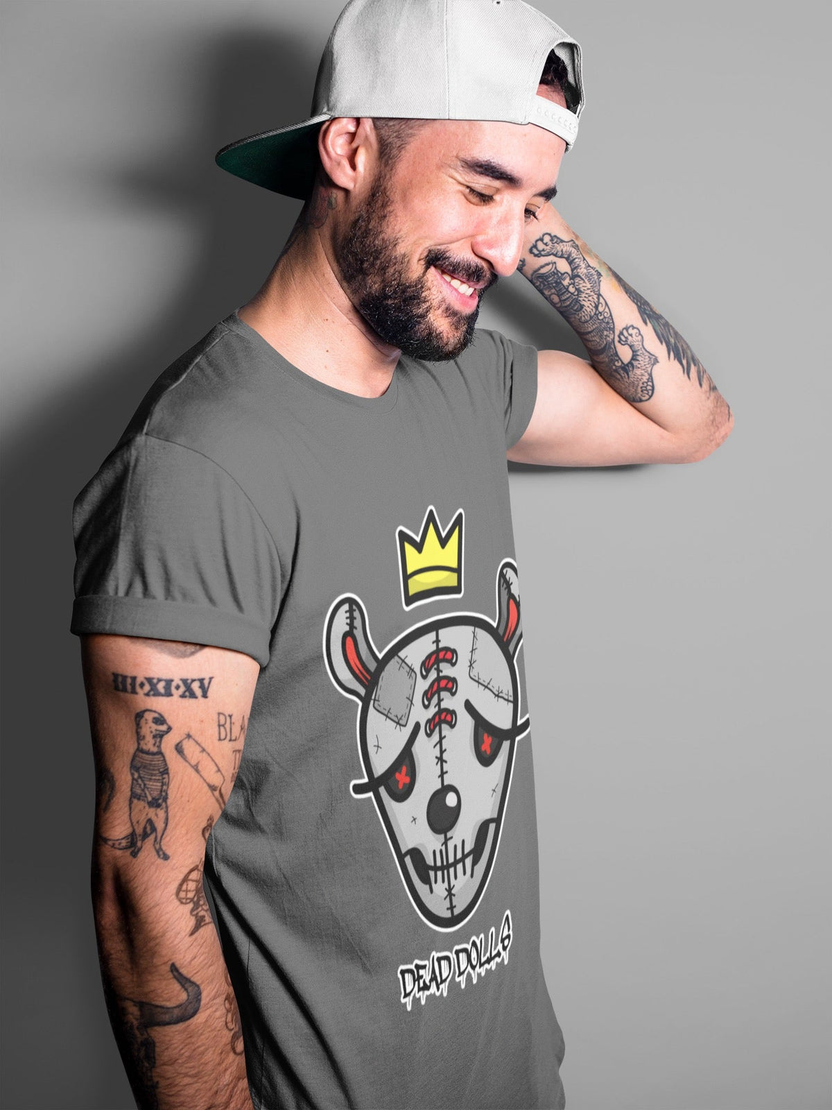 Jordan 4 Infrared Sneaker Matching T-Shirt Dead Dolls Face Sneaker Tees Jordan 4 Infrared Sneaker Release Tees Crew Neck Tees