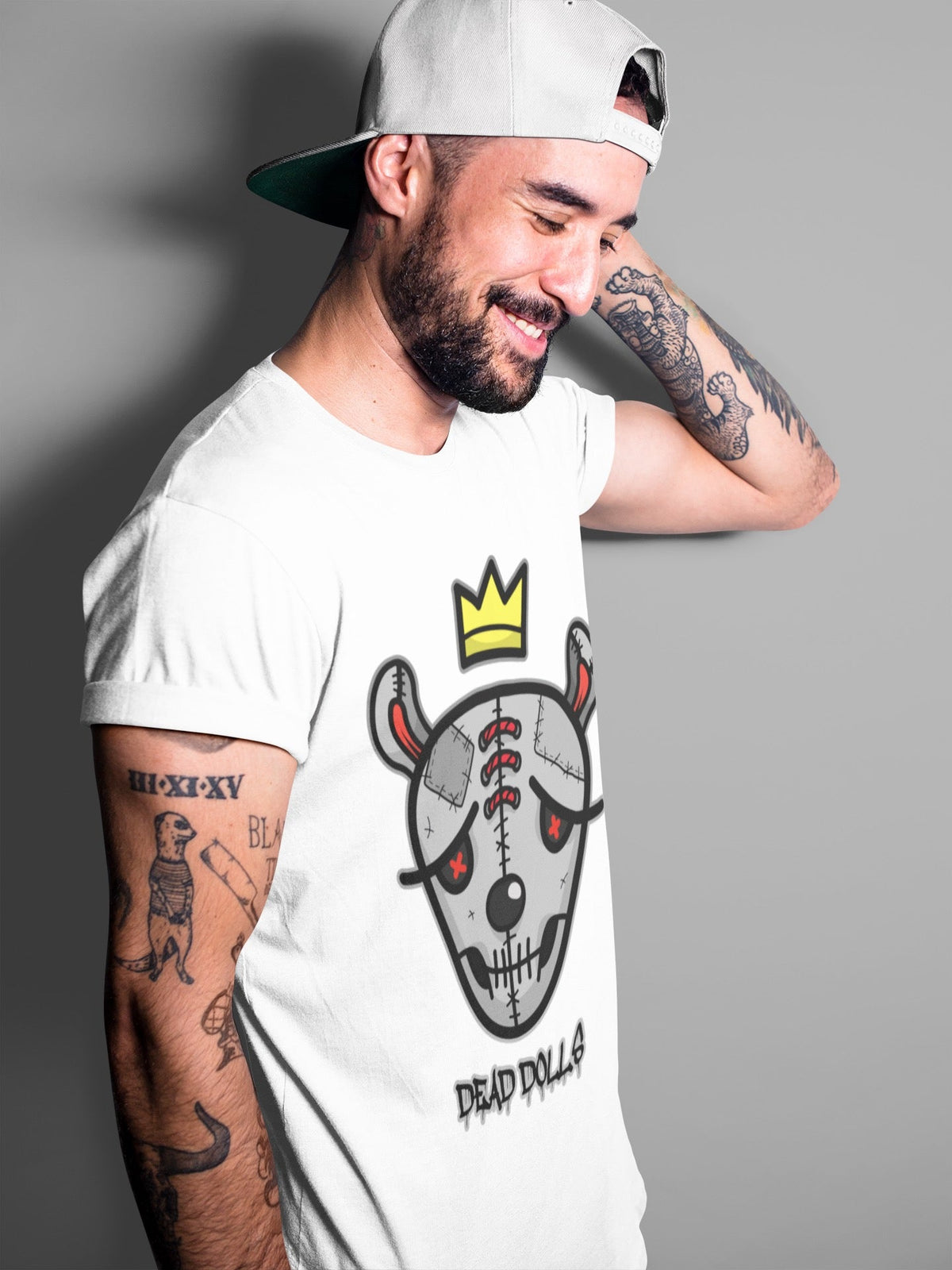 Jordan 4 Infrared Sneaker Matching T-Shirt Dead Dolls Face Sneaker Tees Jordan 4 Infrared Sneaker Release Tees Crew Neck Tees