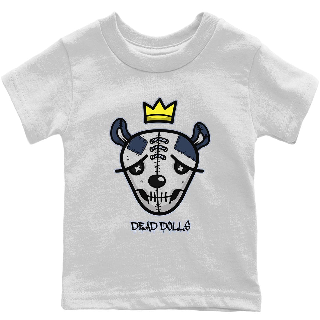 Jordan 6 Midnight Navy Sneaker Matching T-Shirt Dead Dolls Face Sneaker Tees Jordan 6 Midnight Navy Sneaker Release Tees Kids Shirts