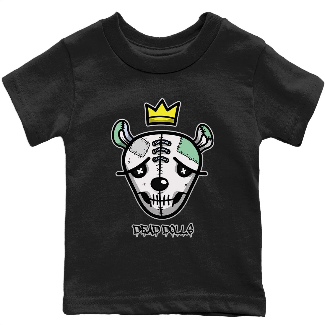 Jordan 6 Mint Foam Sneaker Matching T-Shirt Dead Dolls Face Sneaker Tees Jordan 6 Mint Foam Sneaker Release Tees Kids Shirts