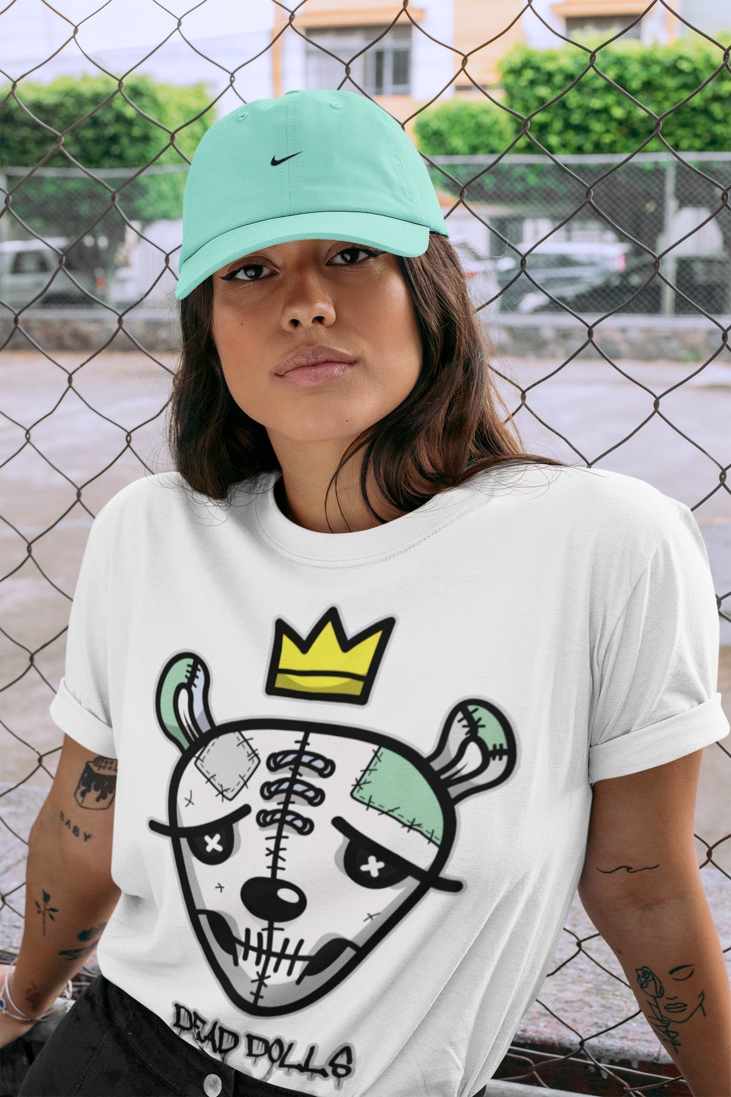 Jordan 6 Mint Foam Shirt To Match Jordans Dead Dolls Face Sneaker Tees Jordan 6 Mint Foam Drip Gear Zone Sneaker Matching Clothing Unisex Shirts