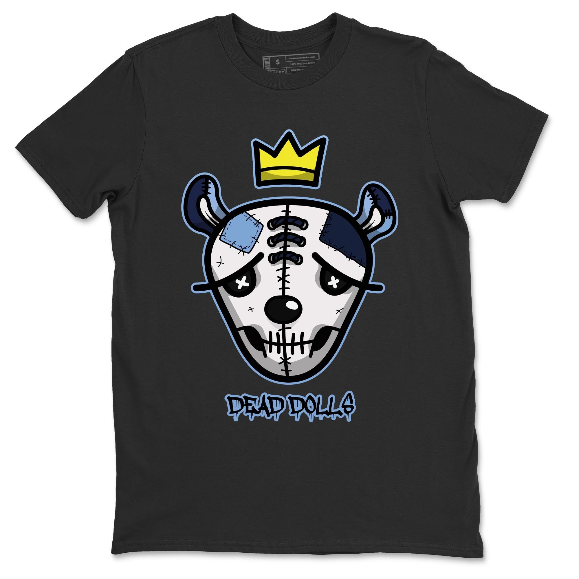 Jordan 6 UNC Shirt To Match Jordans Dead Dolls Face Sneaker Tees Jordan 6 UNC Drip Gear Zone Sneaker Matching Clothing Unisex Shirts