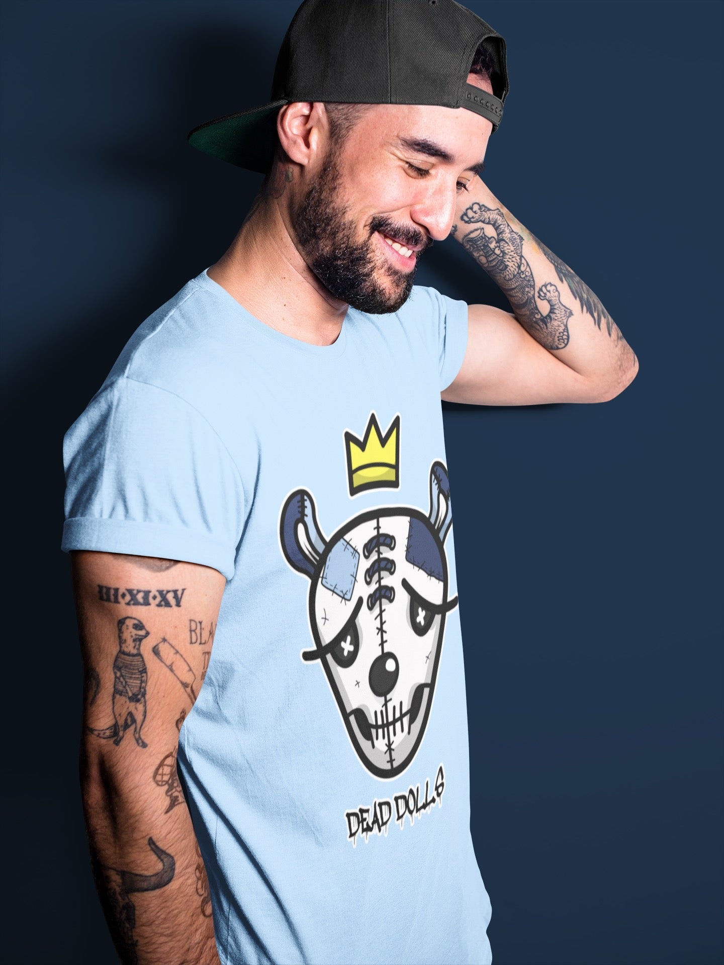 Jordan 6 UNC Shirt To Match Jordans Dead Dolls Face Sneaker Tees Jordan 6 UNC Drip Gear Zone Sneaker Matching Clothing Unisex Shirts