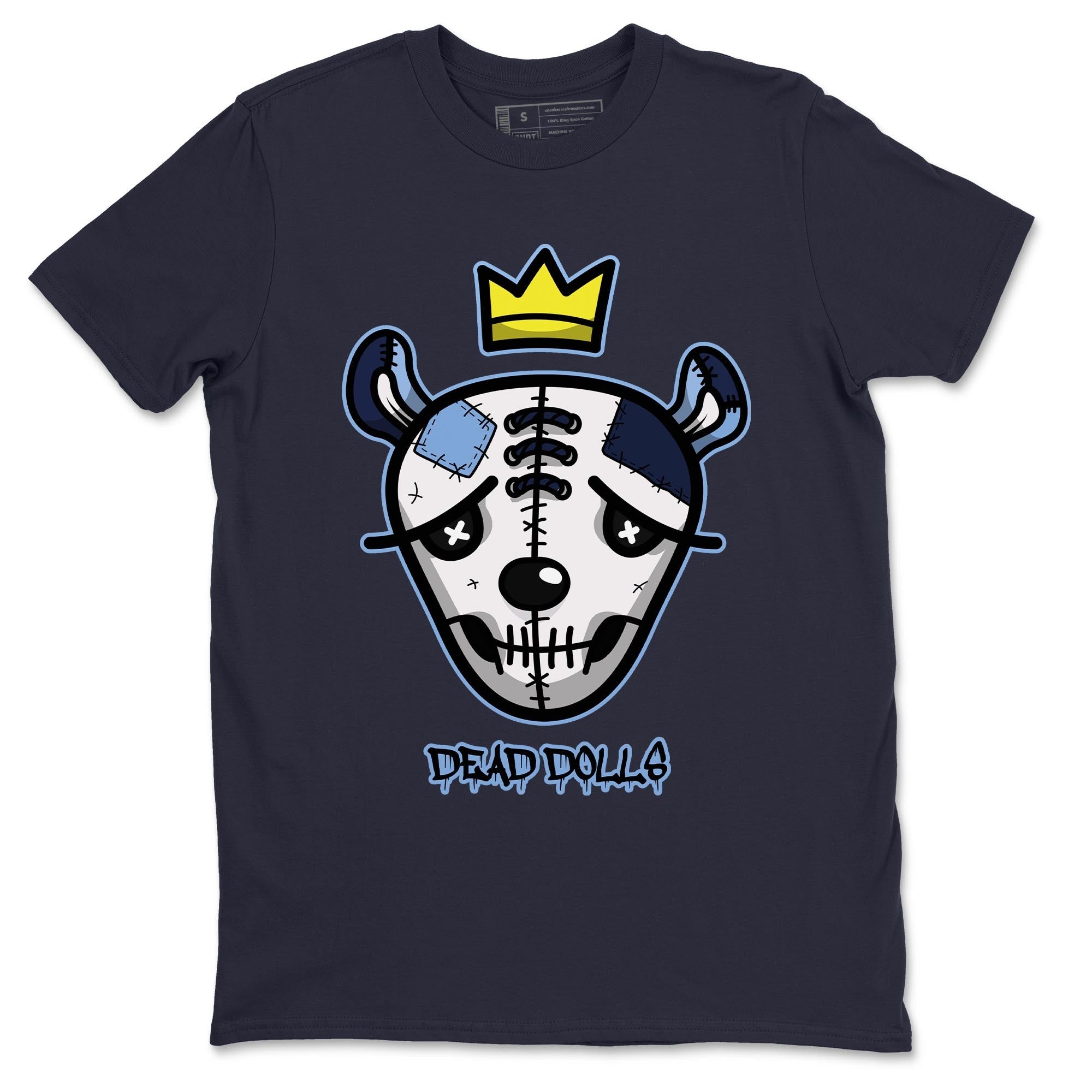 Jordan 6 UNC Shirt To Match Jordans Dead Dolls Face Sneaker Tees Jordan 6 UNC Drip Gear Zone Sneaker Matching Clothing Unisex Shirts