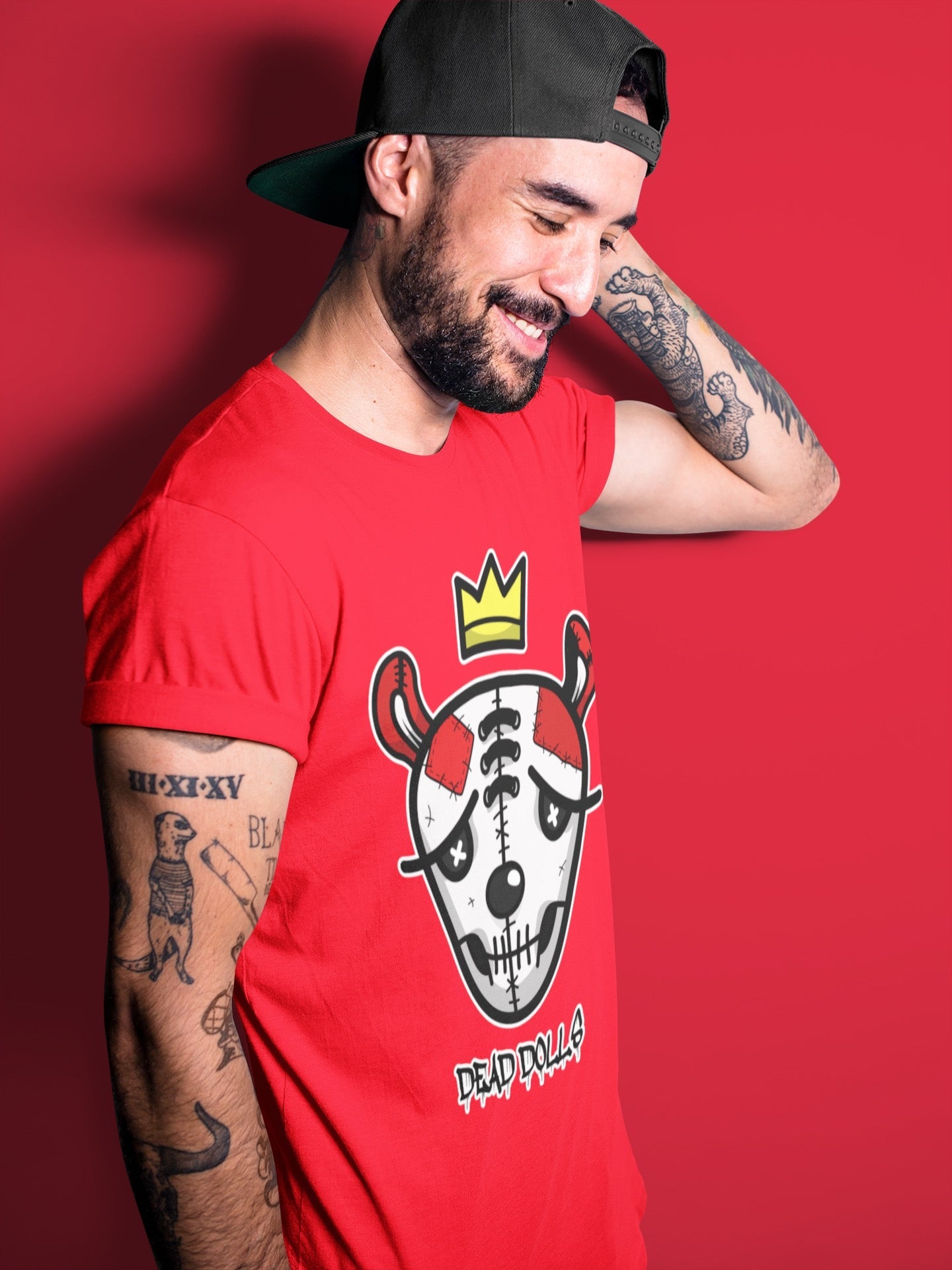 Jordan 9 Chile Red Shirt To Match Jordans Dead Dolls Face Sneaker Tees Jordan 9 Chile Red Drip Gear Zone Sneaker Matching Clothing Unisex Shirts