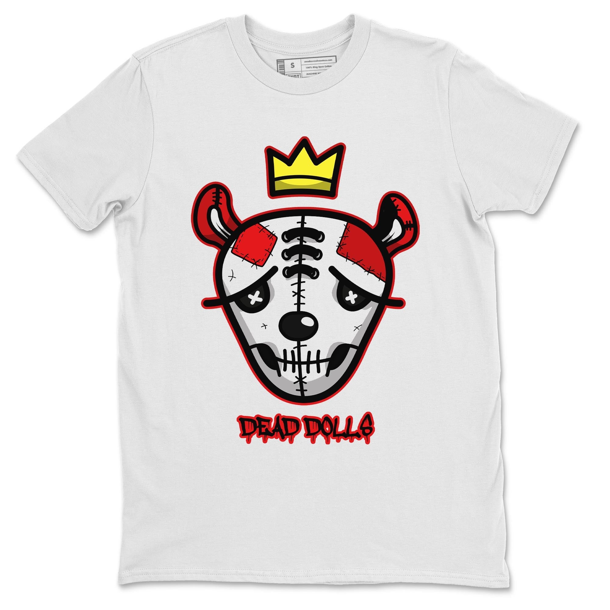 Jordan 9 Chile Red Shirt To Match Jordans Dead Dolls Face Sneaker Tees Jordan 9 Chile Red Drip Gear Zone Sneaker Matching Clothing Unisex Shirts