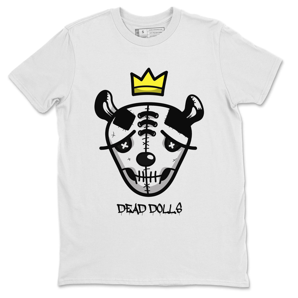 Jordan 11 72-10 Sneaker Matching T-Shirt Dead Dolls Face Sneaker Tees Jordan 11 72-10 Sneaker Release Tees Crew Neck Tees