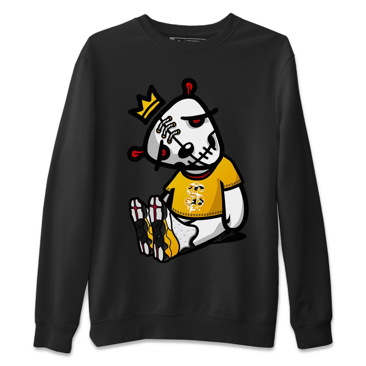 Jordan 13 Del Sol Sneaker Matching T-Shirt Dead Dolls Sneaker Tees Jordan 13 Del Sol Sneaker Release Tees Crew Neck Tees