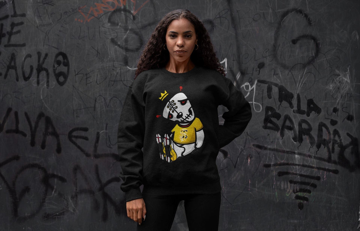 Jordan 13 Del Sol Sneaker Matching T-Shirt Dead Dolls Sneaker Tees Jordan 13 Del Sol Sneaker Release Tees Crew Neck Tees