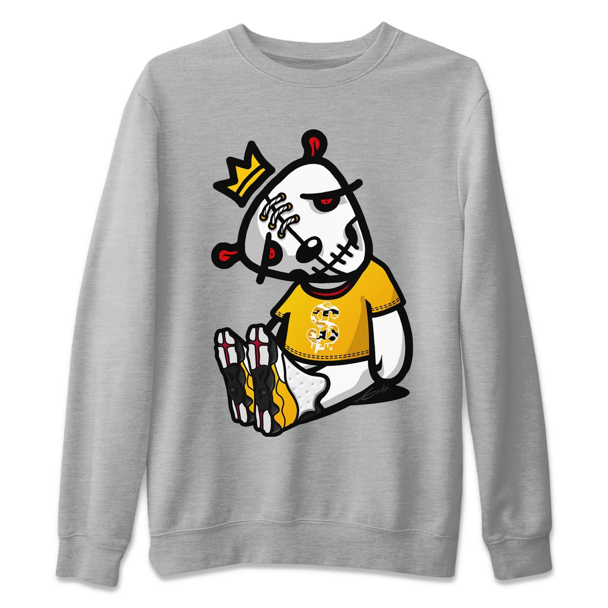 Jordan 13 Del Sol Sneaker Matching T-Shirt Dead Dolls Sneaker Tees Jordan 13 Del Sol Sneaker Release Tees Crew Neck Tees