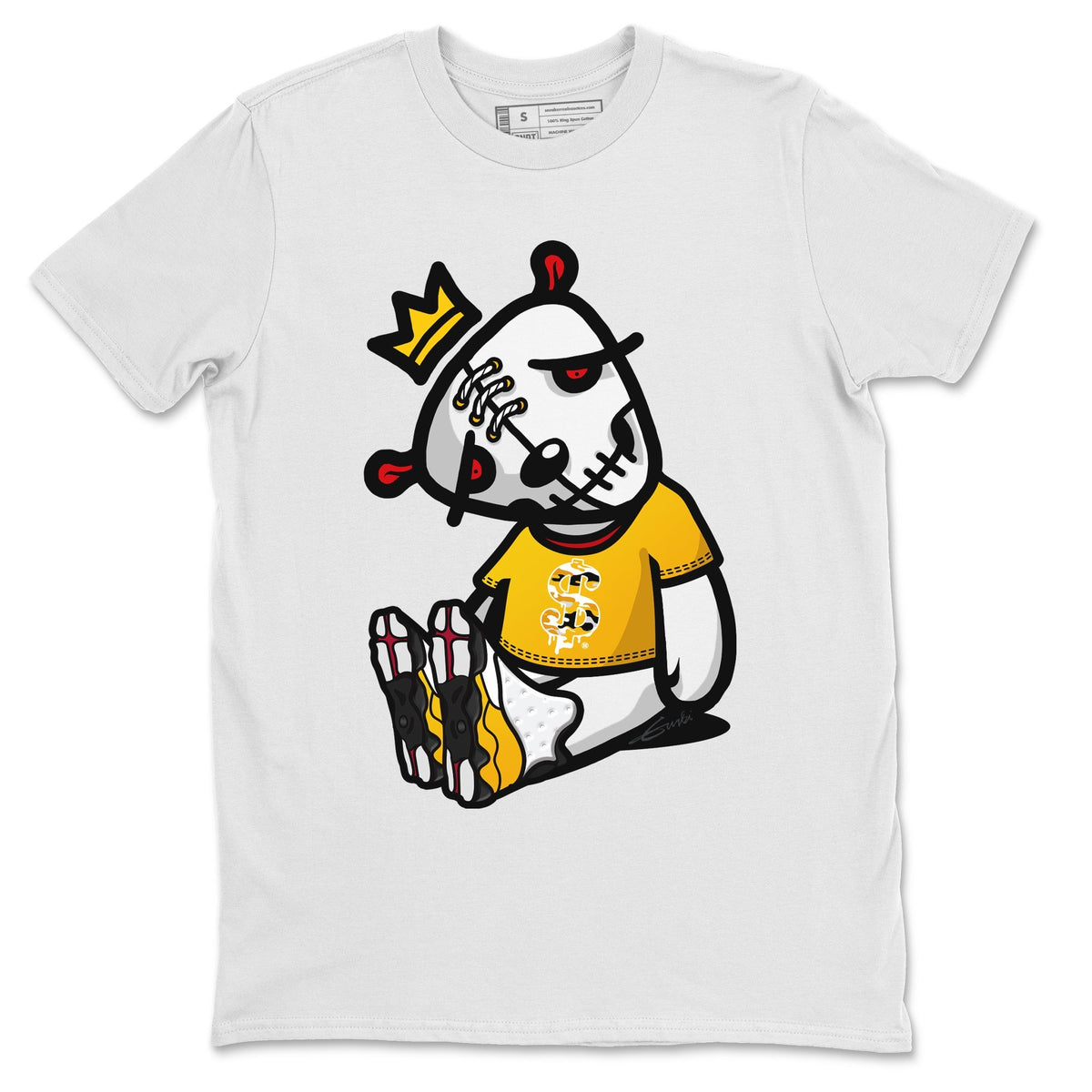 Jordan 13 Del Sol Sneaker Matching T-Shirt Dead Dolls Sneaker Tees Jordan 13 Del Sol Sneaker Release Tees Crew Neck Tees