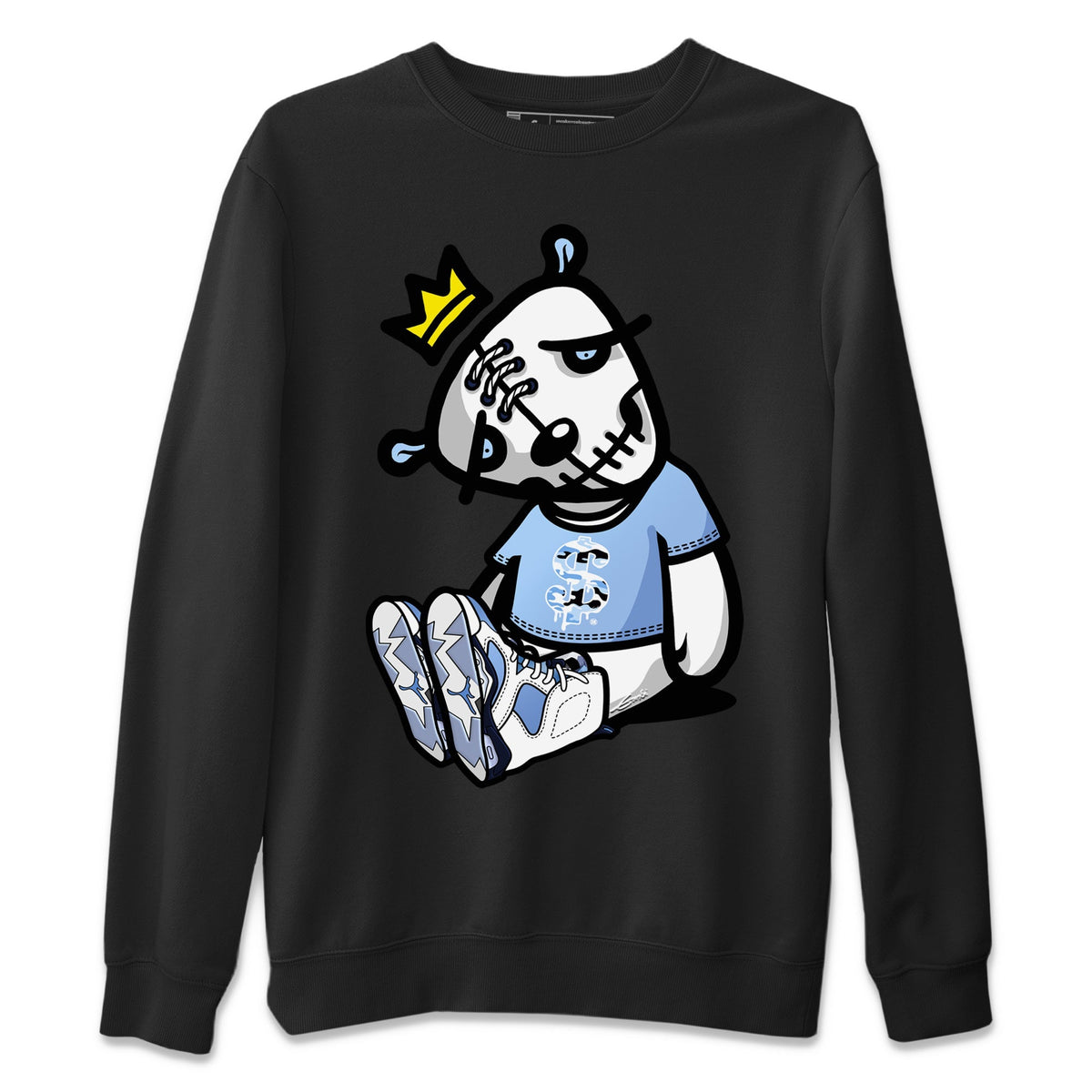 Jordan 6 UNC Shirt To Match Jordans Dead Dolls Sneaker Tees Jordan 6 UNC Drip Gear Zone Sneaker Matching Clothing Unisex Shirts