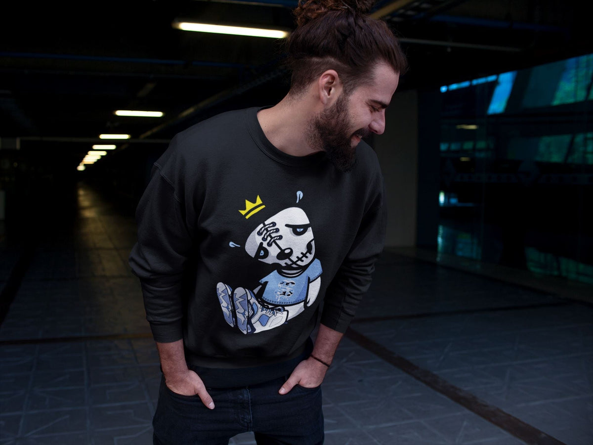 Jordan 6 UNC Shirt To Match Jordans Dead Dolls Sneaker Tees Jordan 6 UNC Drip Gear Zone Sneaker Matching Clothing Unisex Shirts