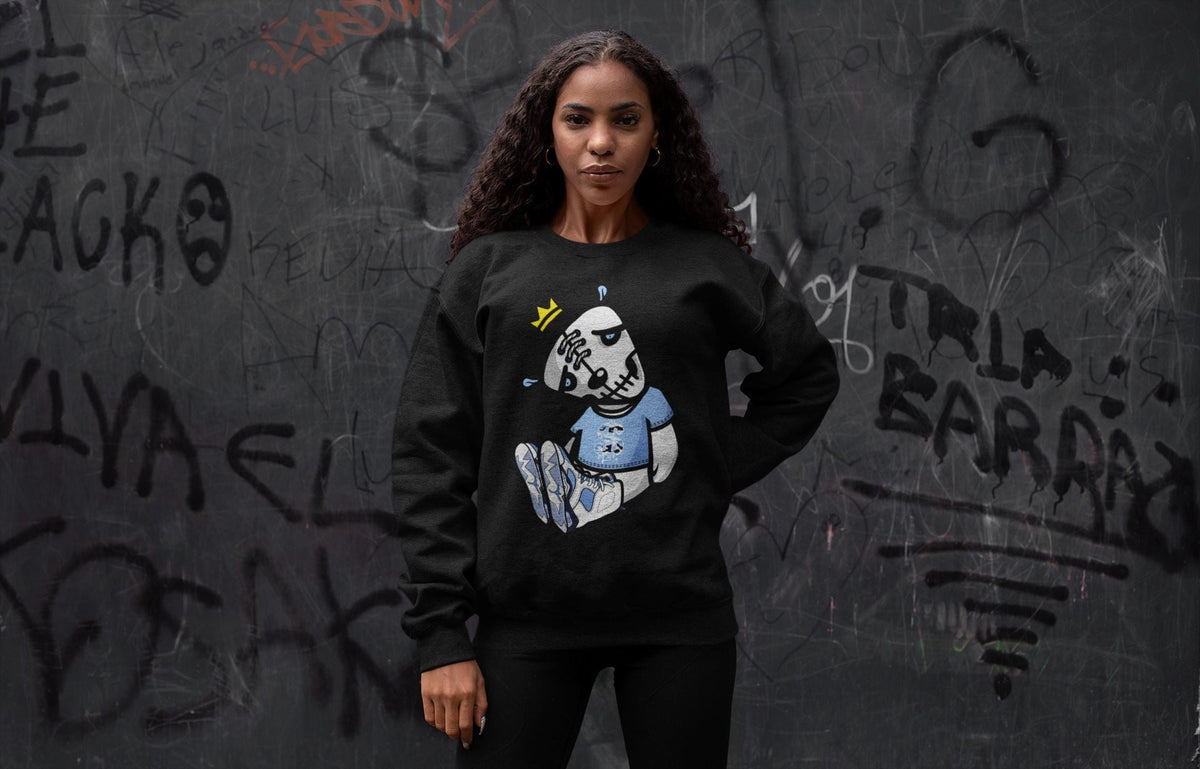 Jordan 6 UNC Shirt To Match Jordans Dead Dolls Sneaker Tees Jordan 6 UNC Drip Gear Zone Sneaker Matching Clothing Unisex Shirts