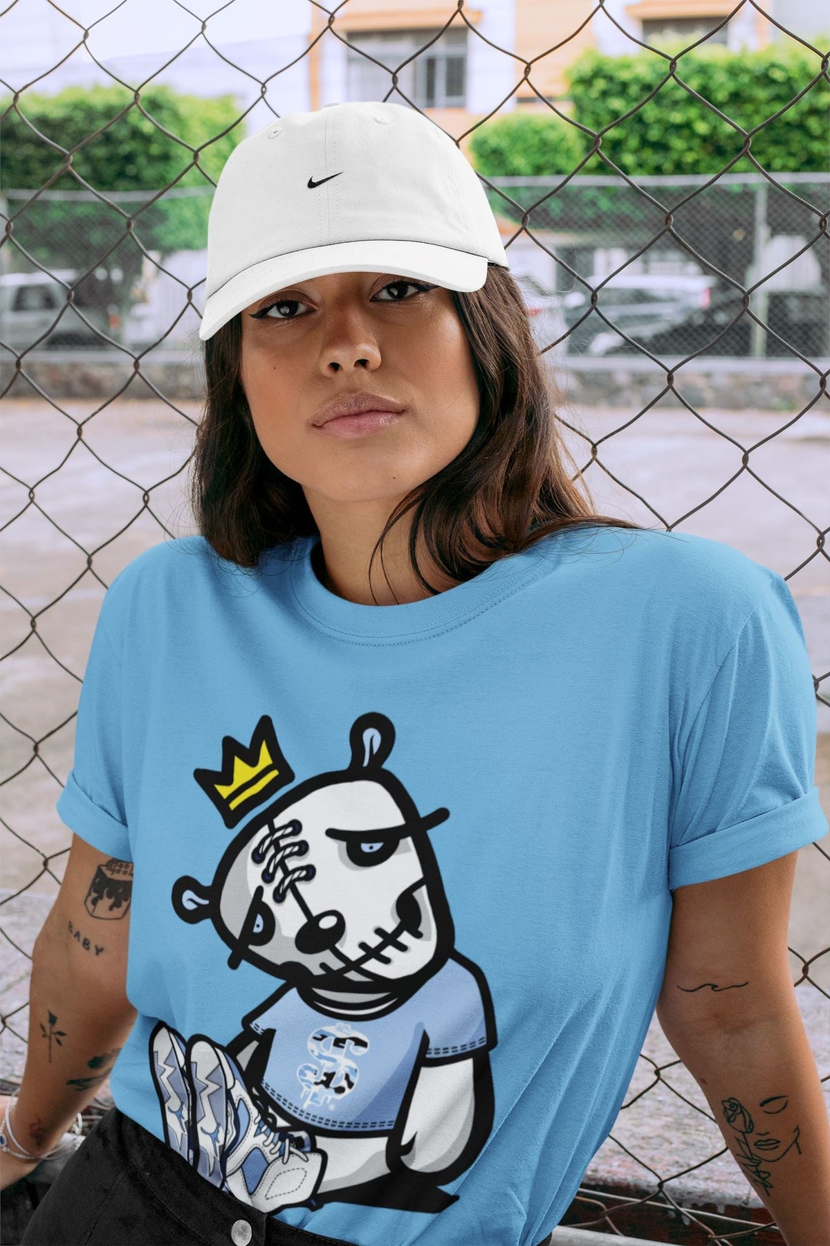 Jordan 6 UNC Shirt To Match Jordans Dead Dolls Sneaker Tees Jordan 6 UNC Drip Gear Zone Sneaker Matching Clothing Unisex Shirts