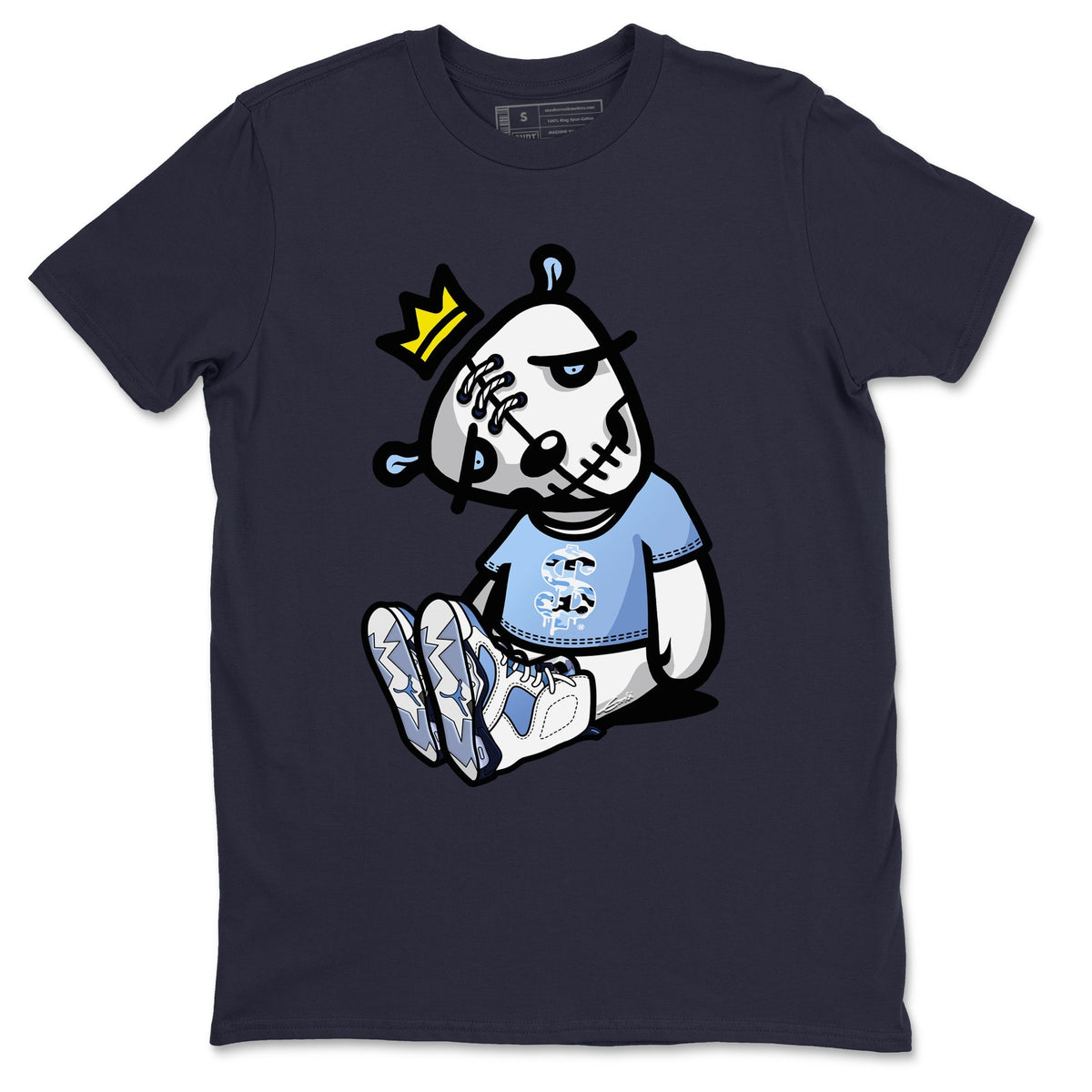 Jordan 6 UNC Shirt To Match Jordans Dead Dolls Sneaker Tees Jordan 6 UNC Drip Gear Zone Sneaker Matching Clothing Unisex Shirts