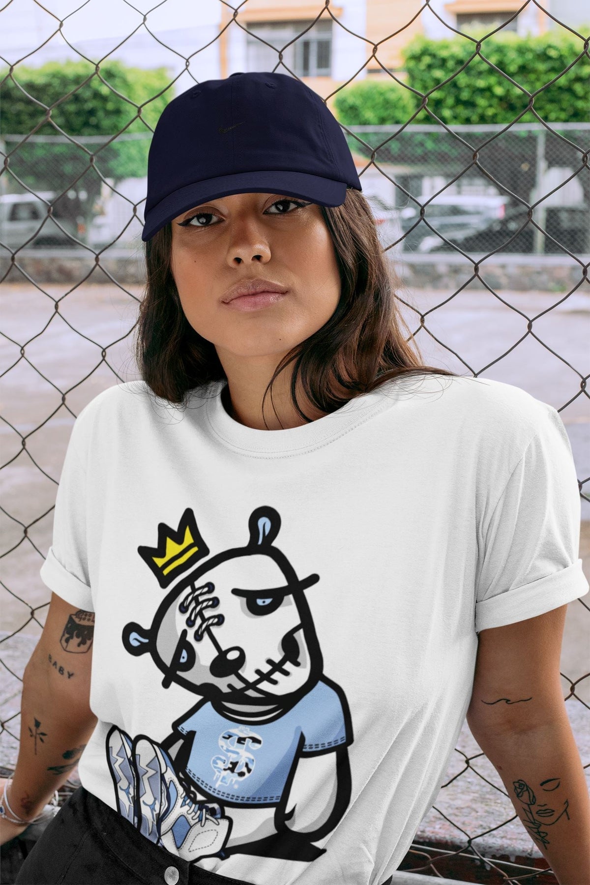 Jordan 6 UNC Shirt To Match Jordans Dead Dolls Sneaker Tees Jordan 6 UNC Drip Gear Zone Sneaker Matching Clothing Unisex Shirts