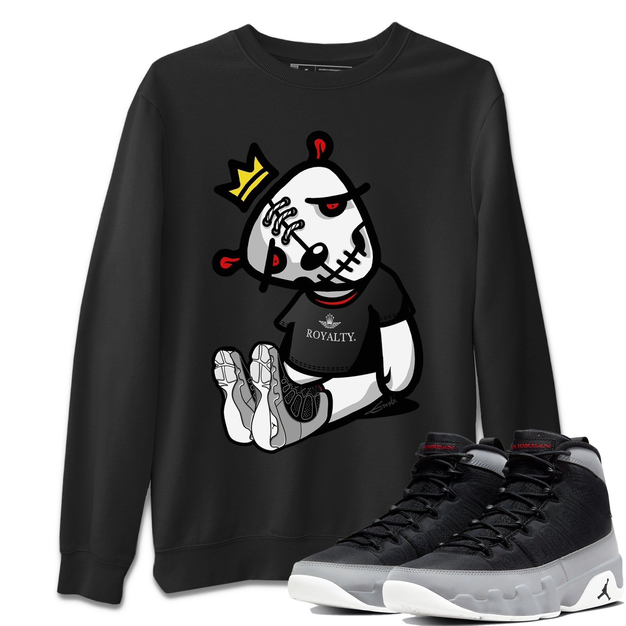 Jordan 9 Particle Grey Shirt To Match Jordans Dead Dolls Sneaker Tees Jordan 9 Particle Grey Drip Gear Zone Sneaker Matching Clothing Unisex Shirts