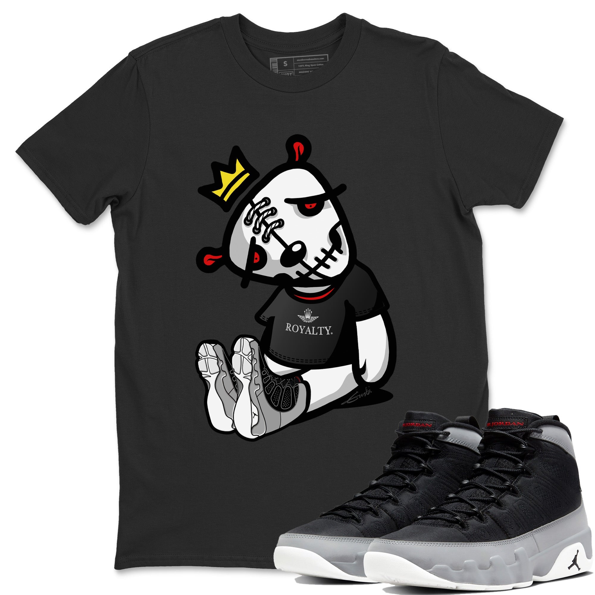 Jordan 9 Particle Grey Shirt To Match Jordans Dead Dolls Sneaker Tees Jordan 9 Particle Grey Drip Gear Zone Sneaker Matching Clothing Unisex Shirts