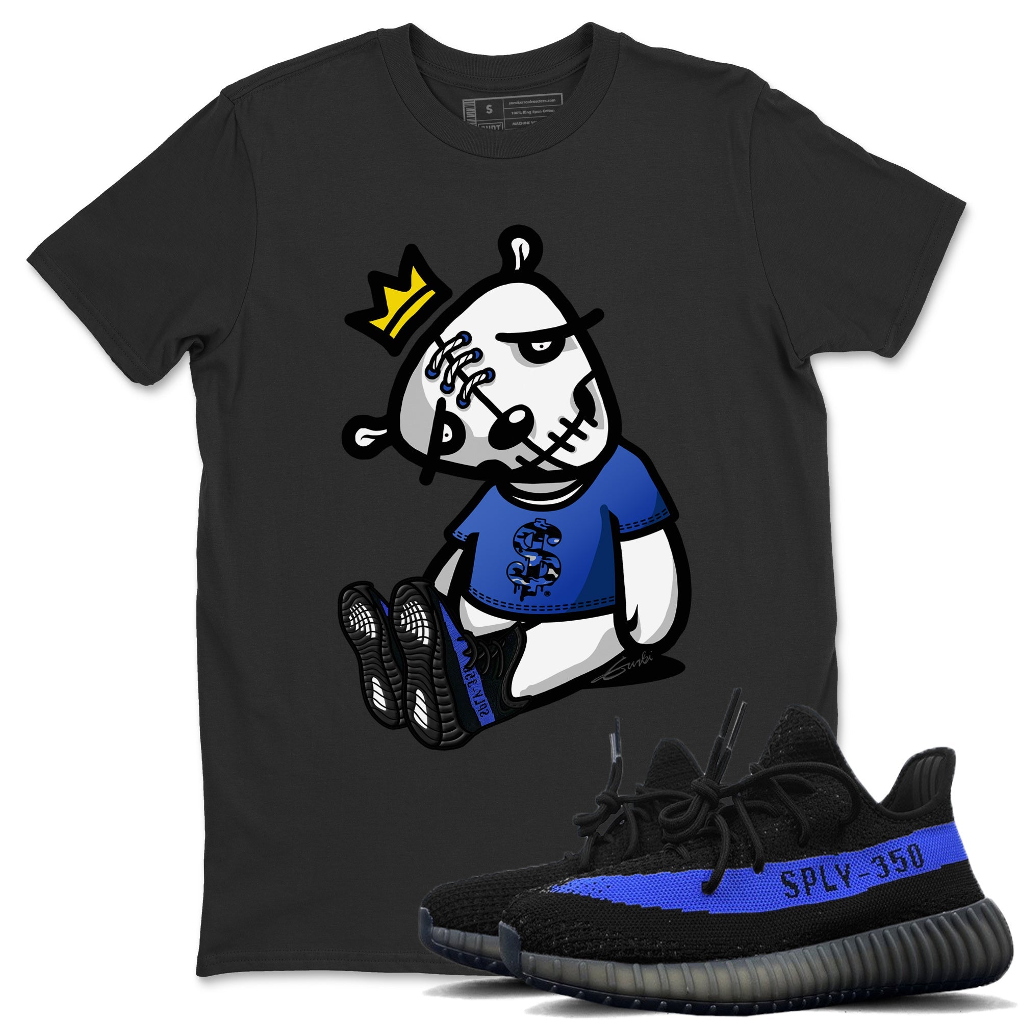Yeezy 350 Dazzling Blue Shirt To Match Jordans Dead Dolls Sneaker Tees Yeezy 350 Dazzling Blue Drip Gear Zone Sneaker Matching Clothing Unisex Shirts