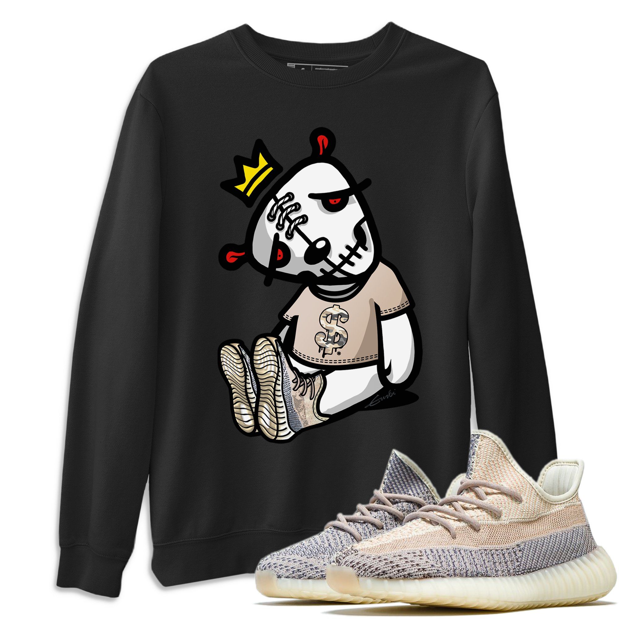 Yeezy 350 Ash Pearl Shirt To Match Jordans Dead Dolls Sneaker Tees Yeezy 350 Ash Pearl Drip Gear Zone Sneaker Matching Clothing Unisex Shirts