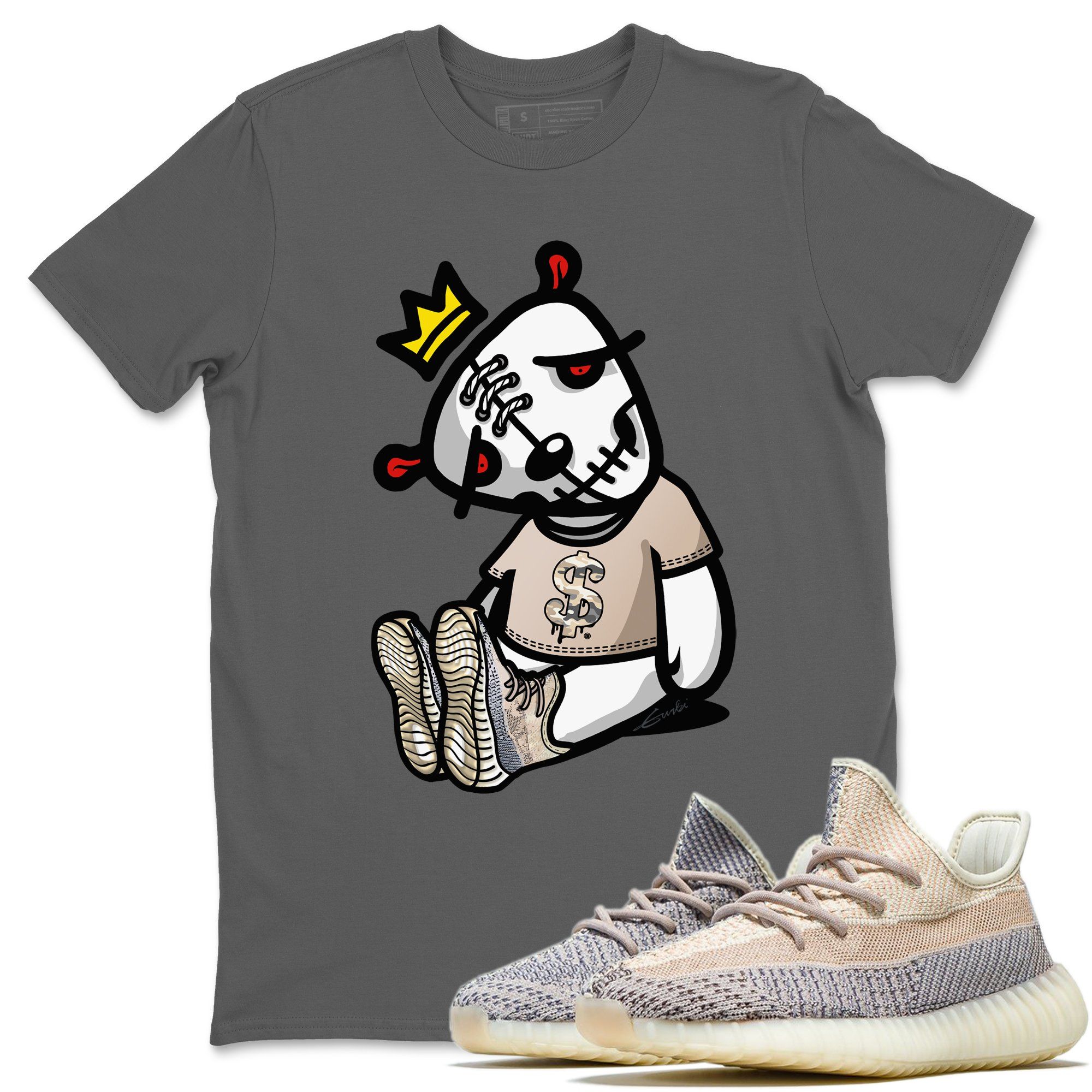 Yeezy 350 Ash Pearl Shirt To Match Jordans Dead Dolls Sneaker Tees Yeezy 350 Ash Pearl Drip Gear Zone Sneaker Matching Clothing Unisex Shirts