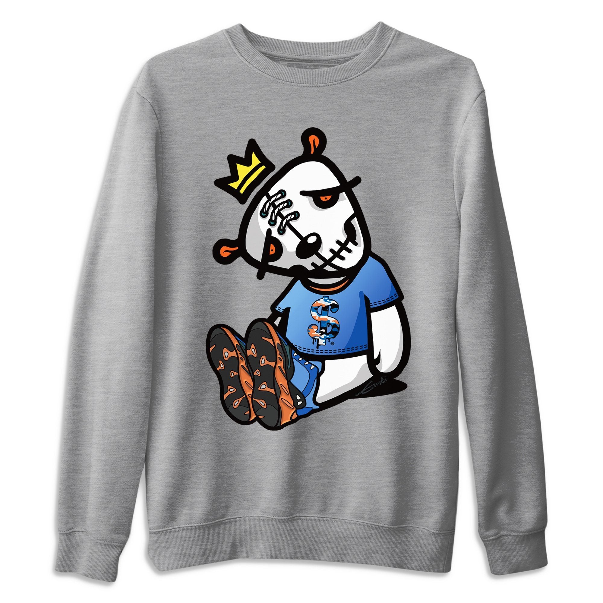 Yeezy 700 Bright Blue Shirt To Match Jordans Dead Dolls Sneaker Tees Yeezy 700 Bright Blue Drip Gear Zone Sneaker Matching Clothing Unisex Shirts