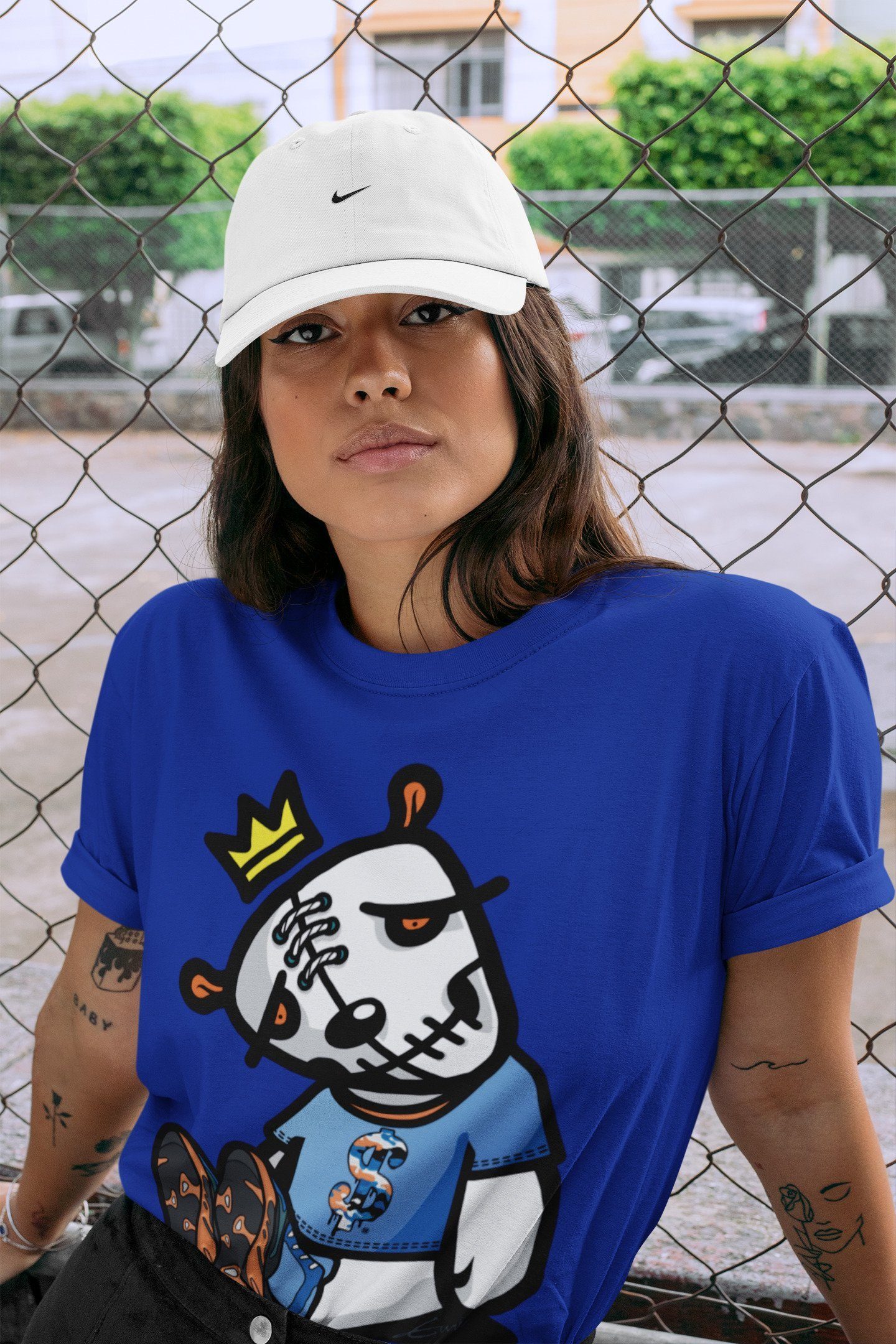 Yeezy 700 Bright Blue Shirt To Match Jordans Dead Dolls Sneaker Tees Yeezy 700 Bright Blue Drip Gear Zone Sneaker Matching Clothing Unisex Shirts