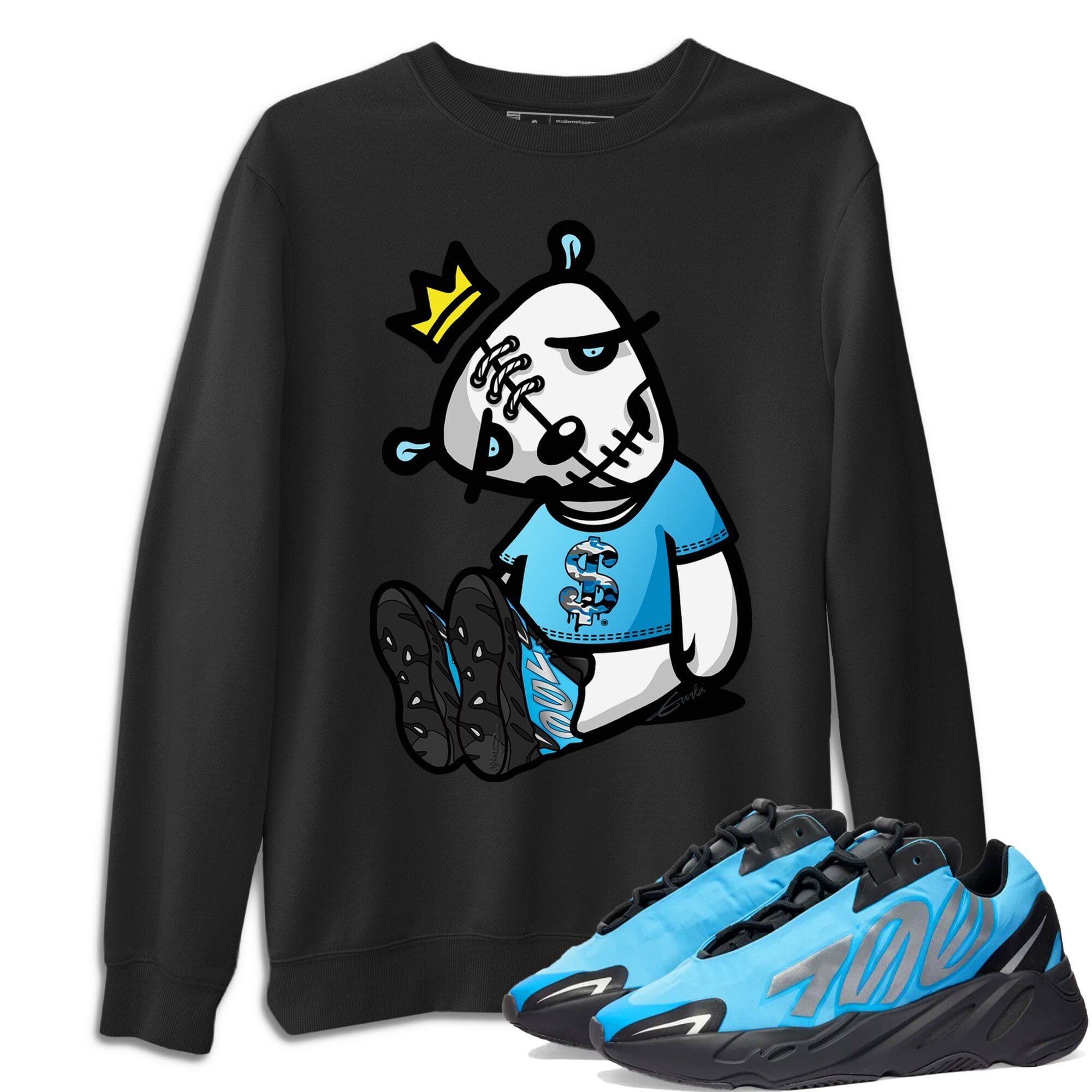 Yeezy 700 Bright Cyan Shirt To Match Jordans Dead Dolls Sneaker Tees Yeezy 700 Bright Cyan Drip Gear Zone Sneaker Matching Clothing Unisex Shirts