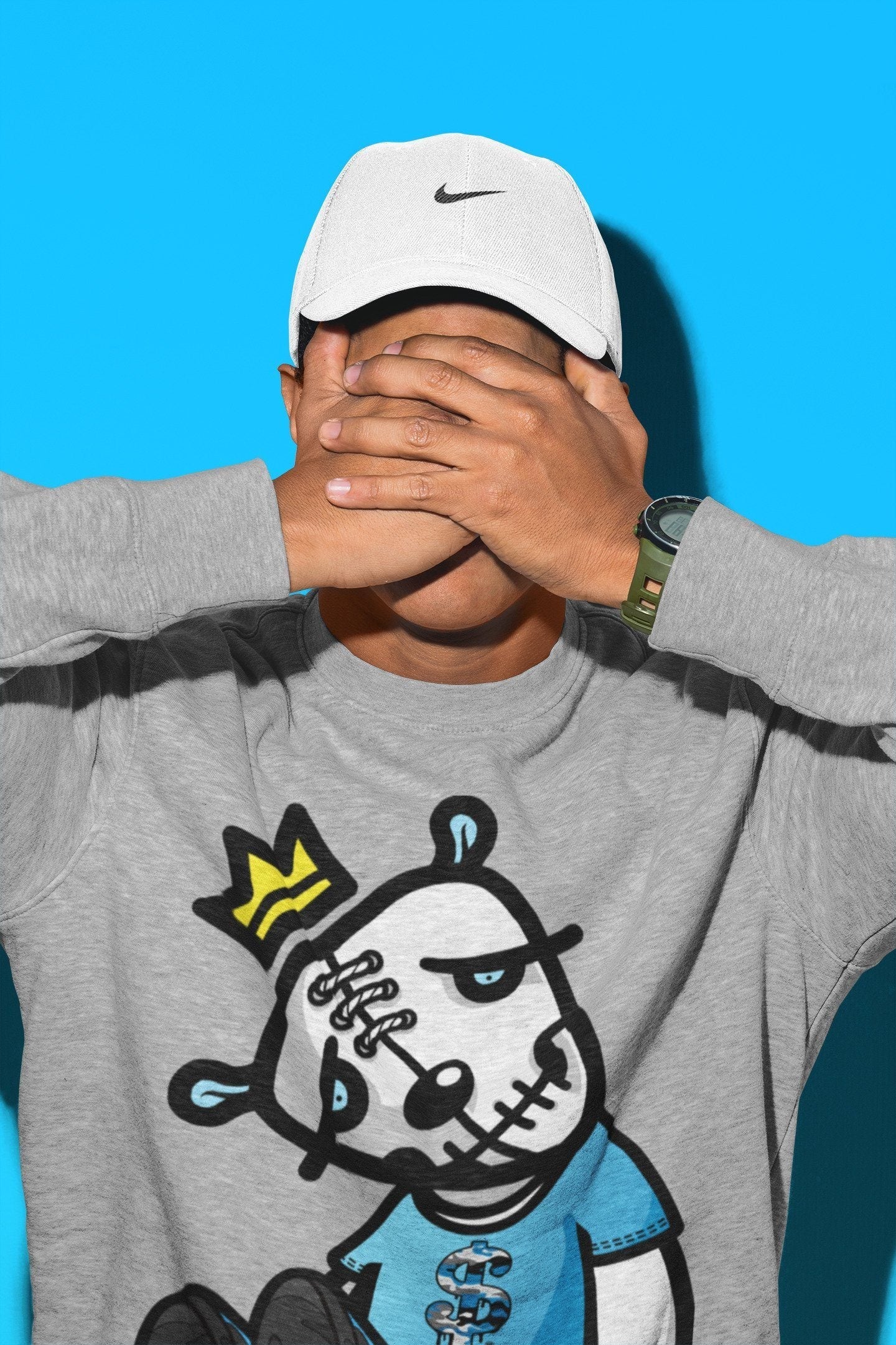 Yeezy 700 Bright Cyan Shirt To Match Jordans Dead Dolls Sneaker Tees Yeezy 700 Bright Cyan Drip Gear Zone Sneaker Matching Clothing Unisex Shirts