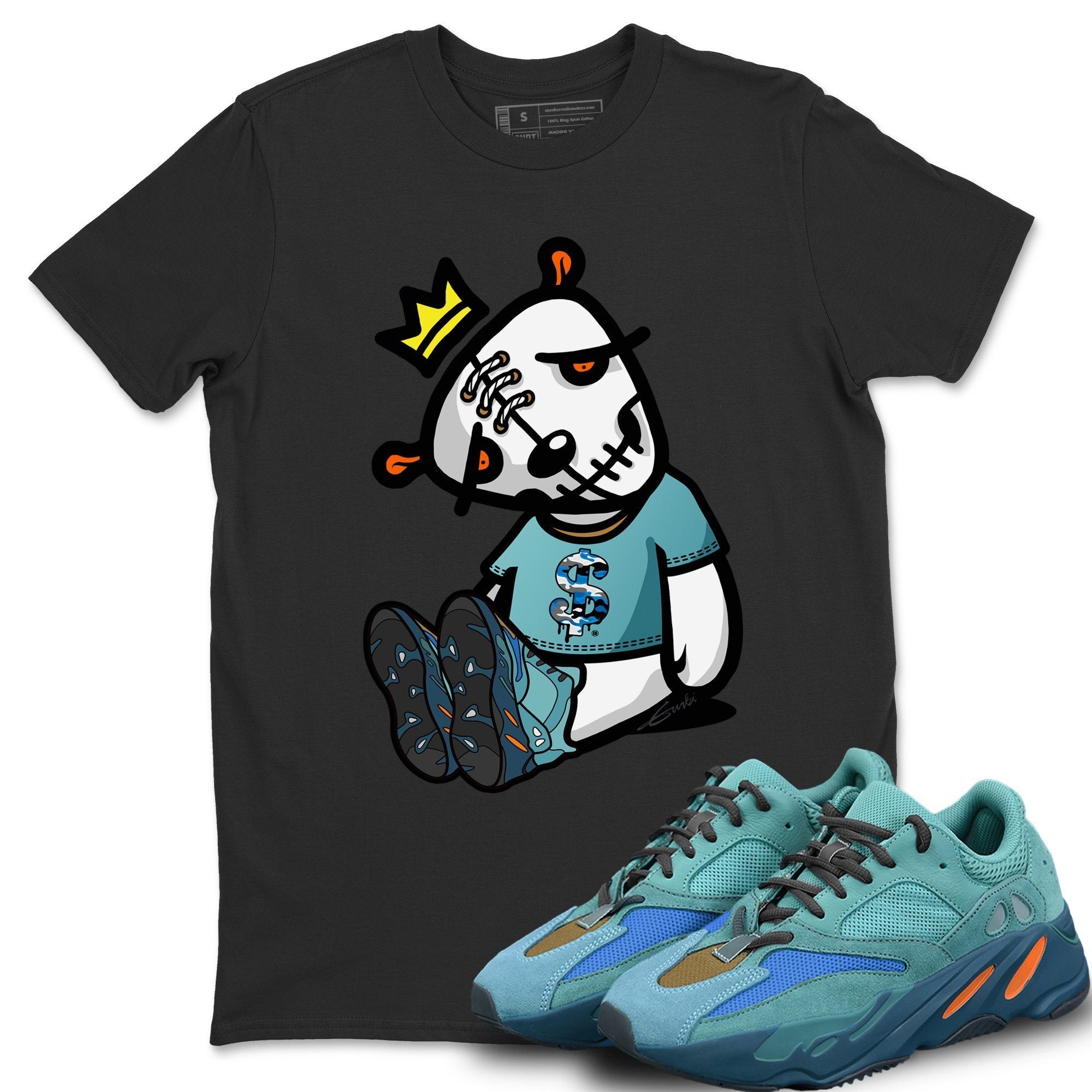 Yeezy 700 Faded Azure Shirt To Match Jordans Dead Dolls Sneaker Tees Yeezy 700 Faded Azure Drip Gear Zone Sneaker Matching Clothing Unisex Shirts