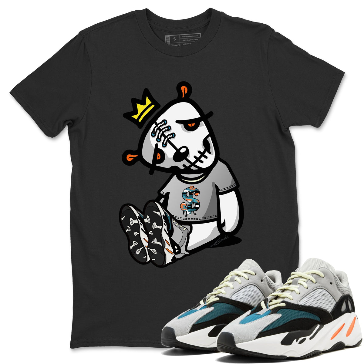 Yeezy 700 Wave Runner Shirt To Match Jordans Dead Dolls Sneaker Tees Yeezy 700 Wave Runner Drip Gear Zone Sneaker Matching Clothing Unisex Shirts