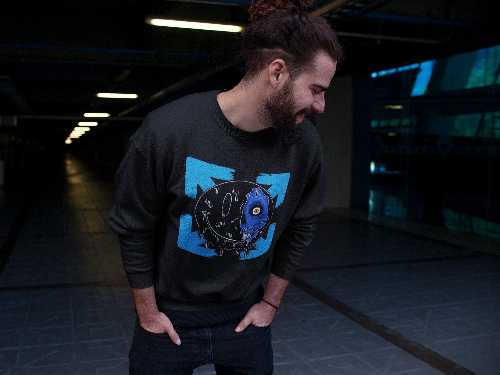 Jordan 2 OFF-WHITE Black Blue Shirt To Match Jordans Dead Inside Sneaker Tees Jordan 2 OFF-WHITE Black Blue Drip Gear Zone Sneaker Matching Clothing Unisex Shirts