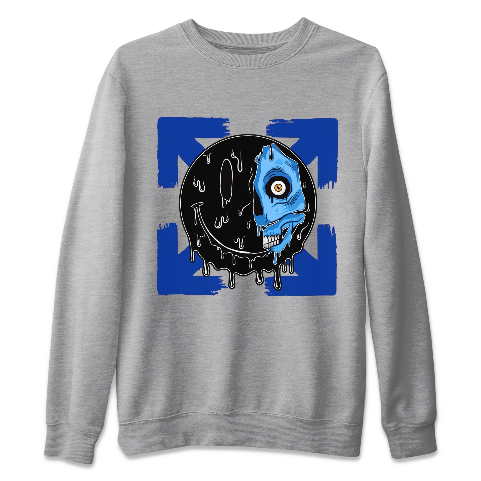 Jordan 2 OFF-WHITE Black Blue Shirt To Match Jordans Dead Inside Sneaker Tees Jordan 2 OFF-WHITE Black Blue Drip Gear Zone Sneaker Matching Clothing Unisex Shirts