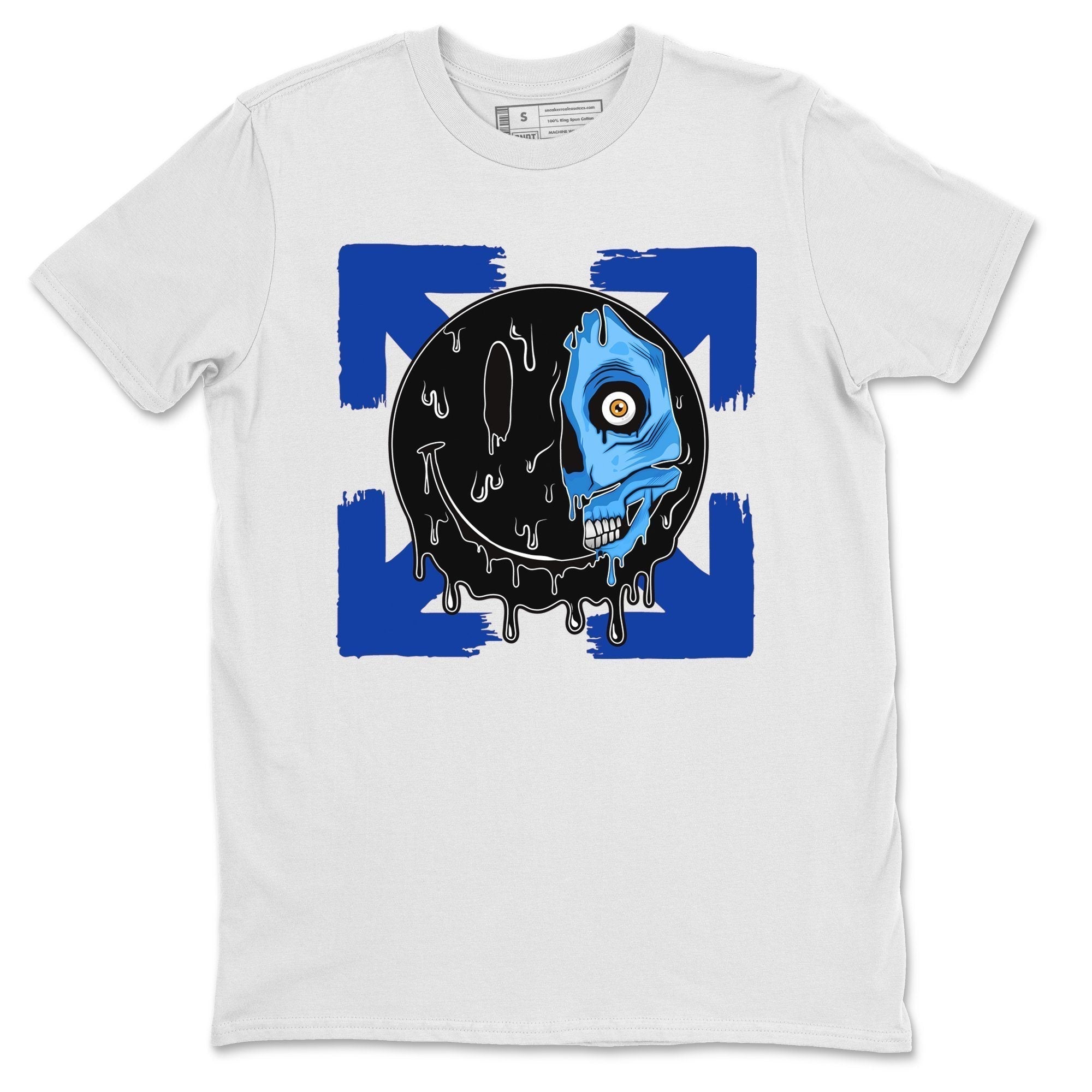 Jordan 2 OFF-WHITE Black Blue Shirt To Match Jordans Dead Inside Sneaker Tees Jordan 2 OFF-WHITE Black Blue Drip Gear Zone Sneaker Matching Clothing Unisex Shirts