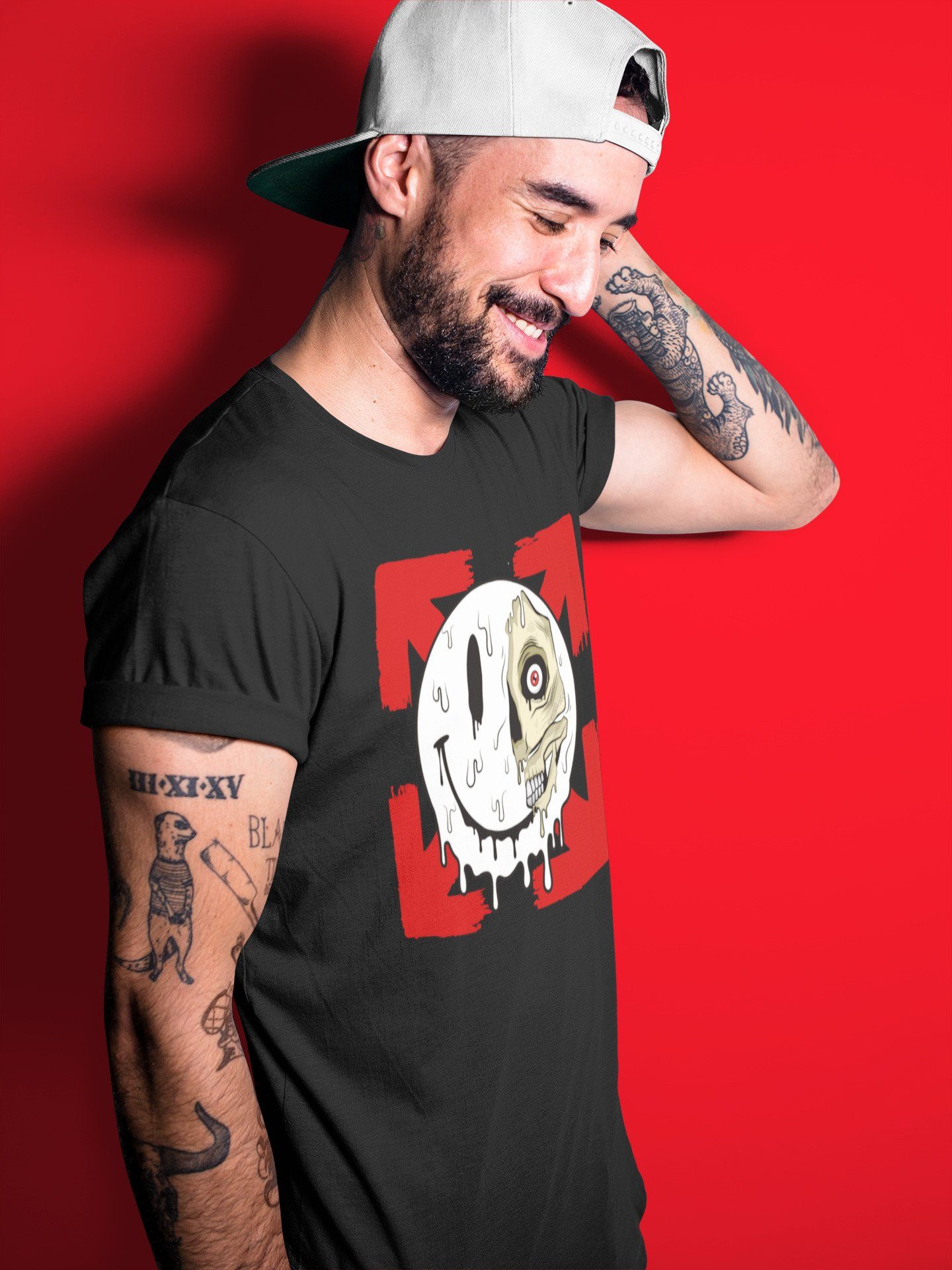 Jordan 2 OFF-WHITE Varsity Red Shirt To Match Jordans Dead Inside Sneaker Tees Jordan 2 OFF-WHITE Varsity Red Drip Gear Zone Sneaker Matching Clothing Unisex Shirts