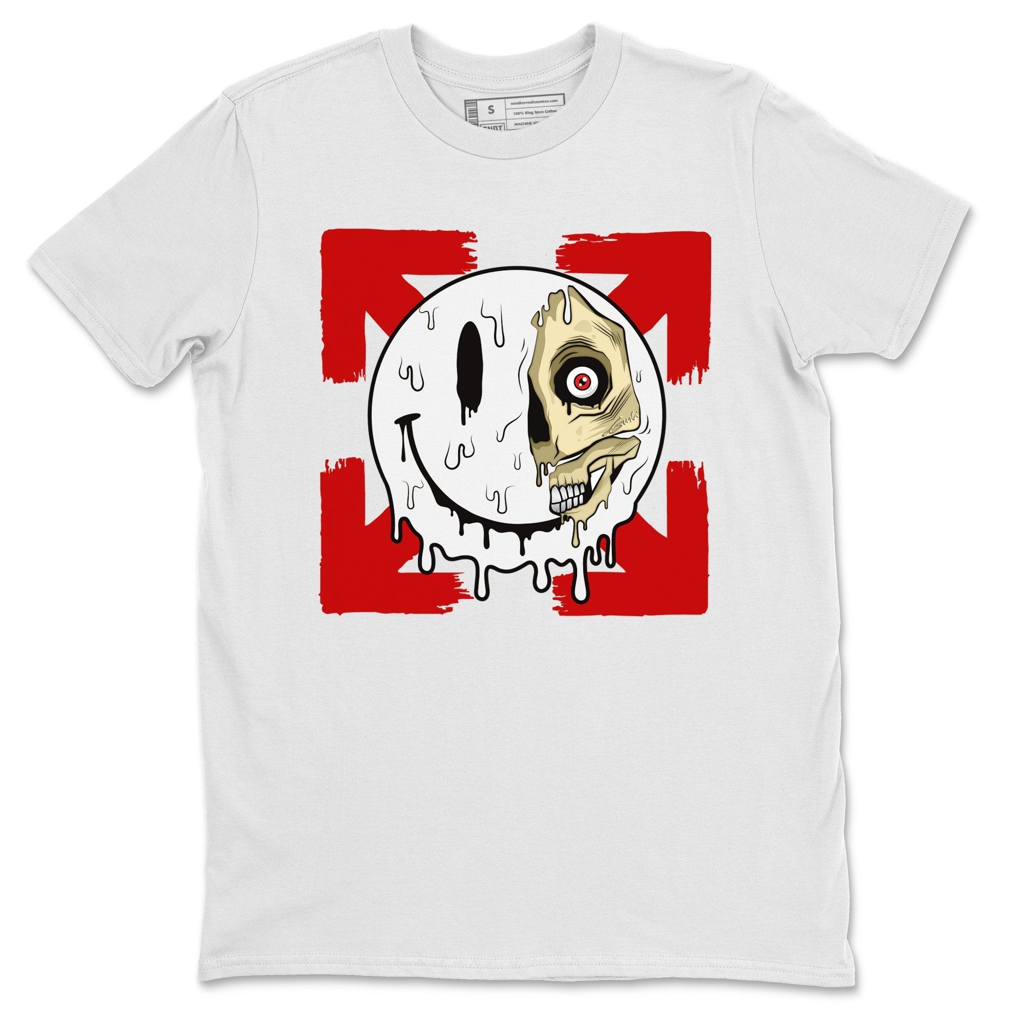 Jordan 2 OFF-WHITE Varsity Red Shirt To Match Jordans Dead Inside Sneaker Tees Jordan 2 OFF-WHITE Varsity Red Drip Gear Zone Sneaker Matching Clothing Unisex Shirts