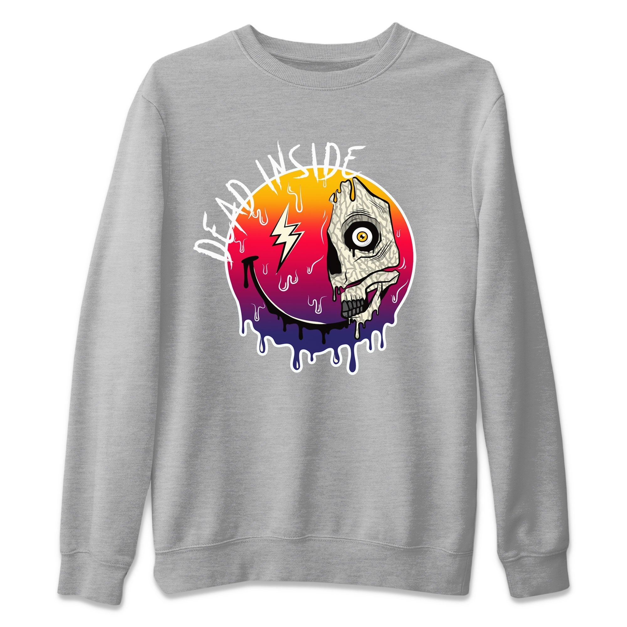 Air Jordan 3 X J Balvin shirt to match jordans Dead Inside Streetwear Sneaker Shirt Air Jordan 3 X J Balvin Drip Gear Zone Sneaker Matching Clothing LGBT Pride T-Shirt Unisex Heather Grey 2 T-Shirt