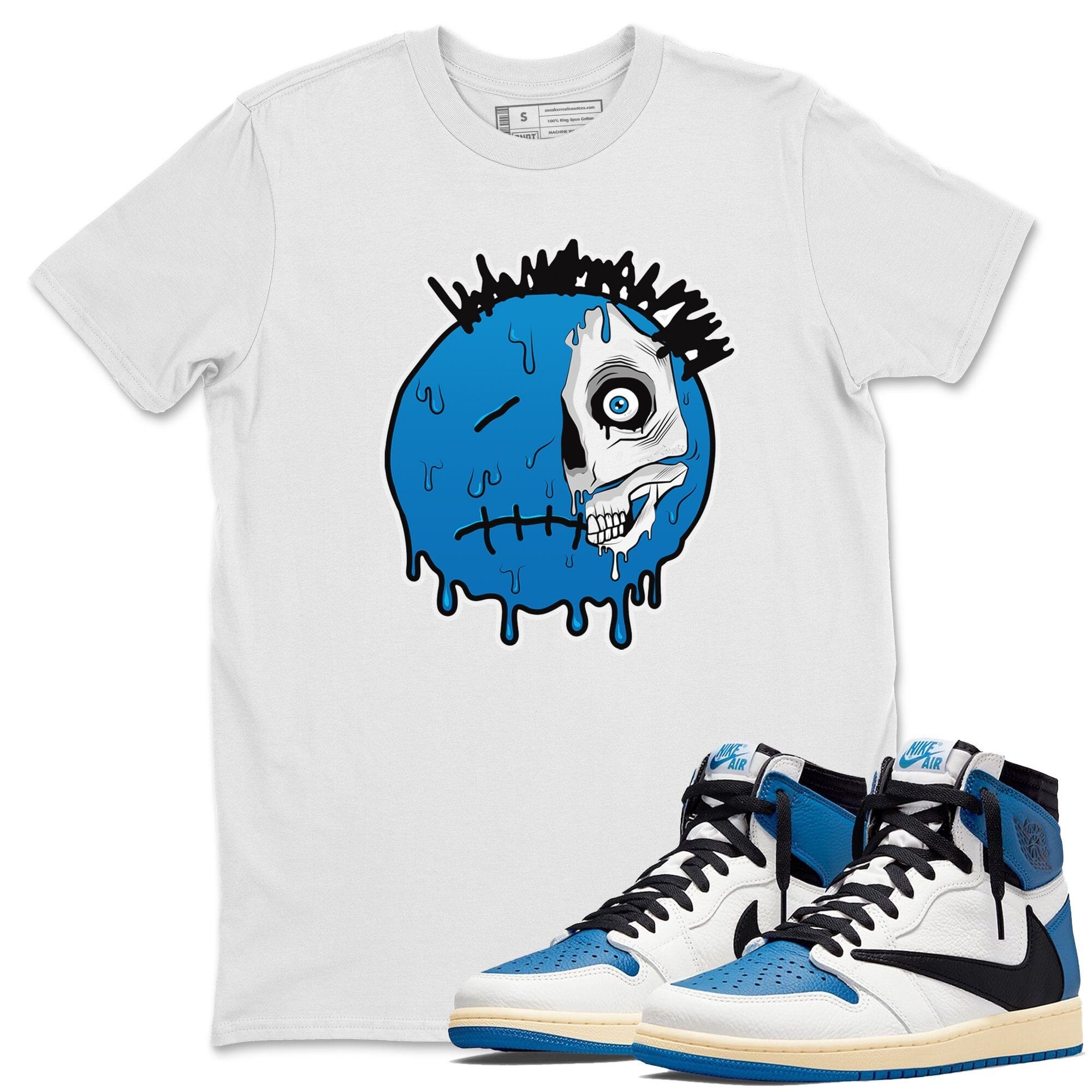 Jordan 1 Travis Scott Fragment Shirt To Match Jordans Dead Inside Sneaker Tees Jordan 1 Travis Scott Fragment Drip Gear Zone Sneaker Matching Clothing Unisex Shirts