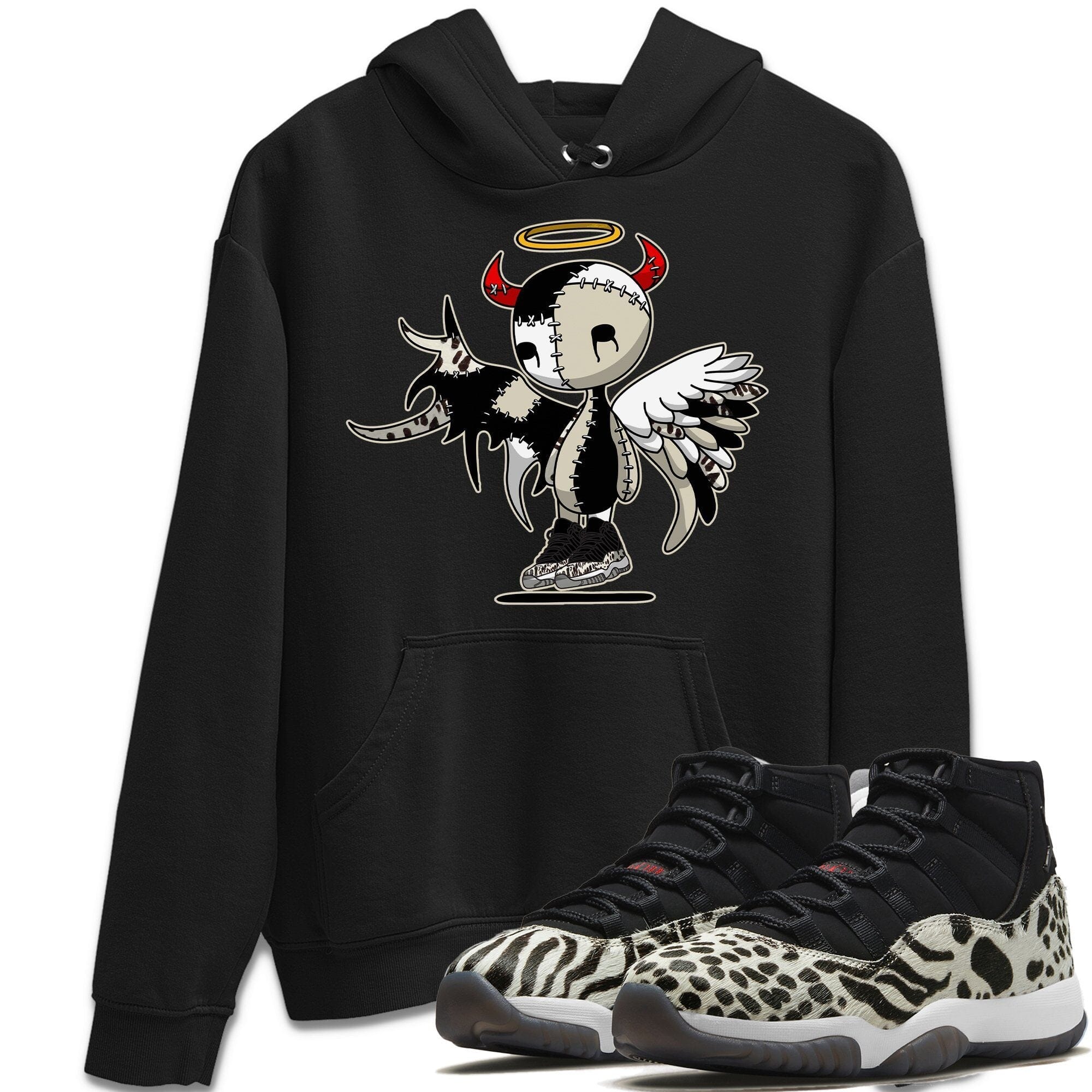 Jordan 11 Animal Instinct Shirt To Match Jordans Devil Angel Sneaker Tees Jordan 11 Animal Instinct Drip Gear Zone Sneaker Matching Clothing Unisex Shirts