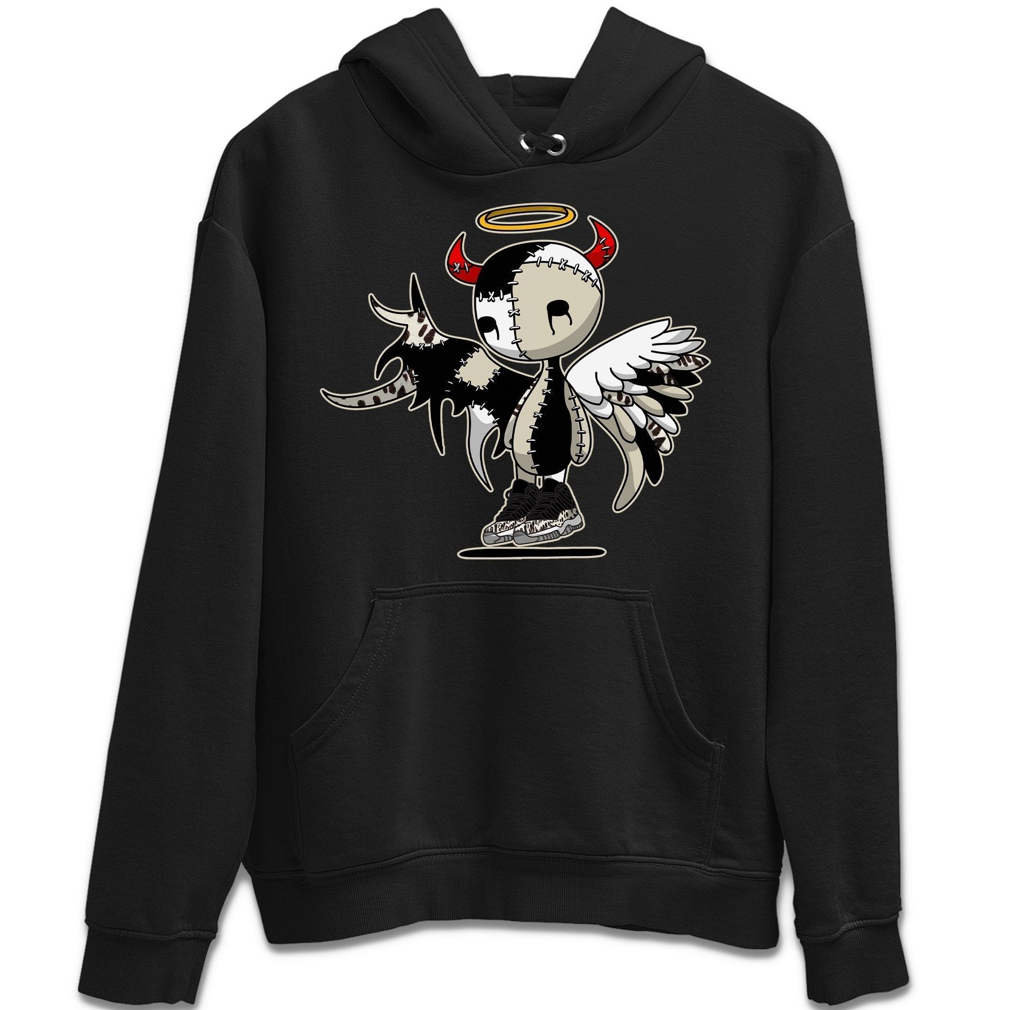 Jordan 11 Animal Instinct Shirt To Match Jordans Devil Angel Sneaker Tees Jordan 11 Animal Instinct Drip Gear Zone Sneaker Matching Clothing Unisex Shirts