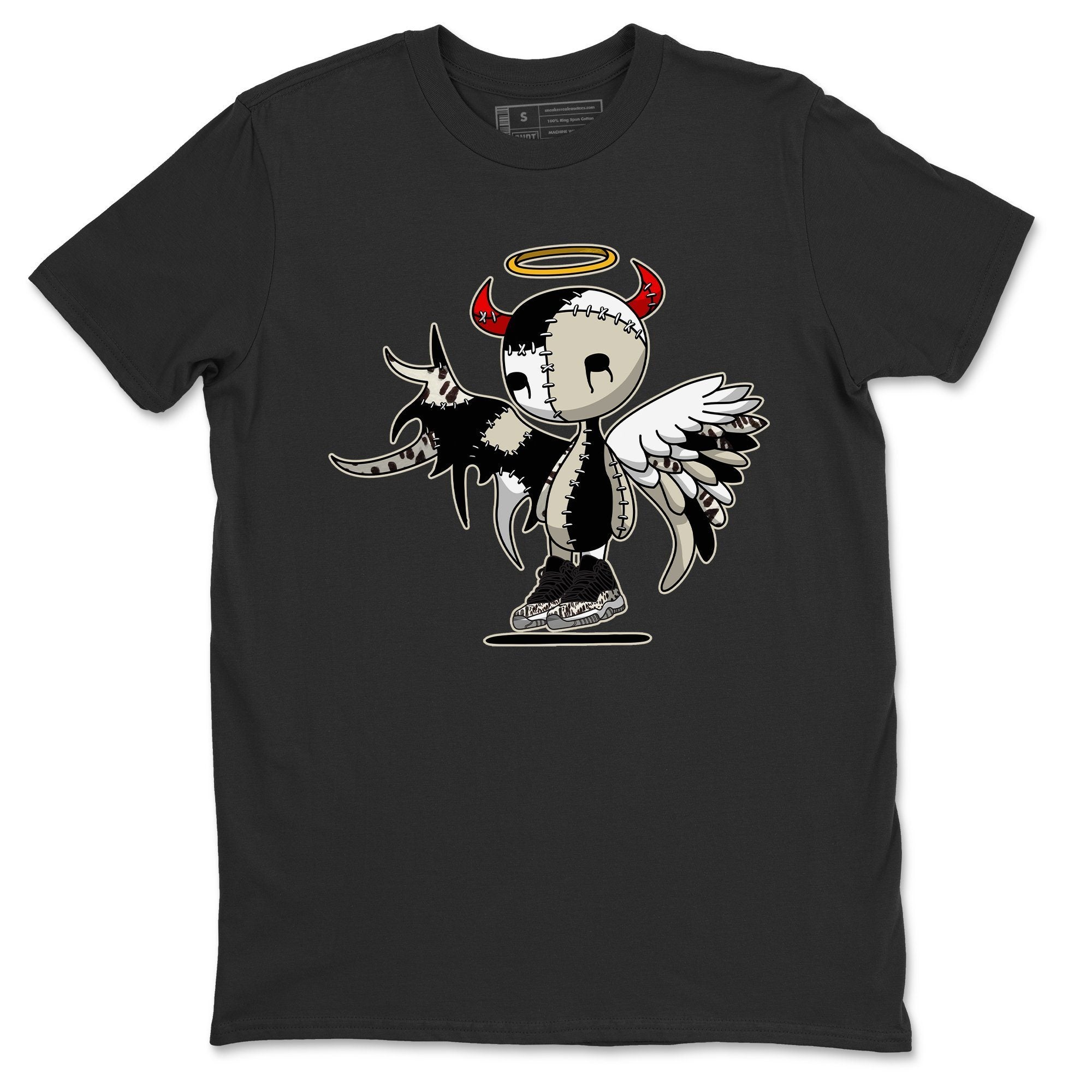 Jordan 11 Animal Instinct Shirt To Match Jordans Devil Angel Sneaker Tees Jordan 11 Animal Instinct Drip Gear Zone Sneaker Matching Clothing Unisex Shirts