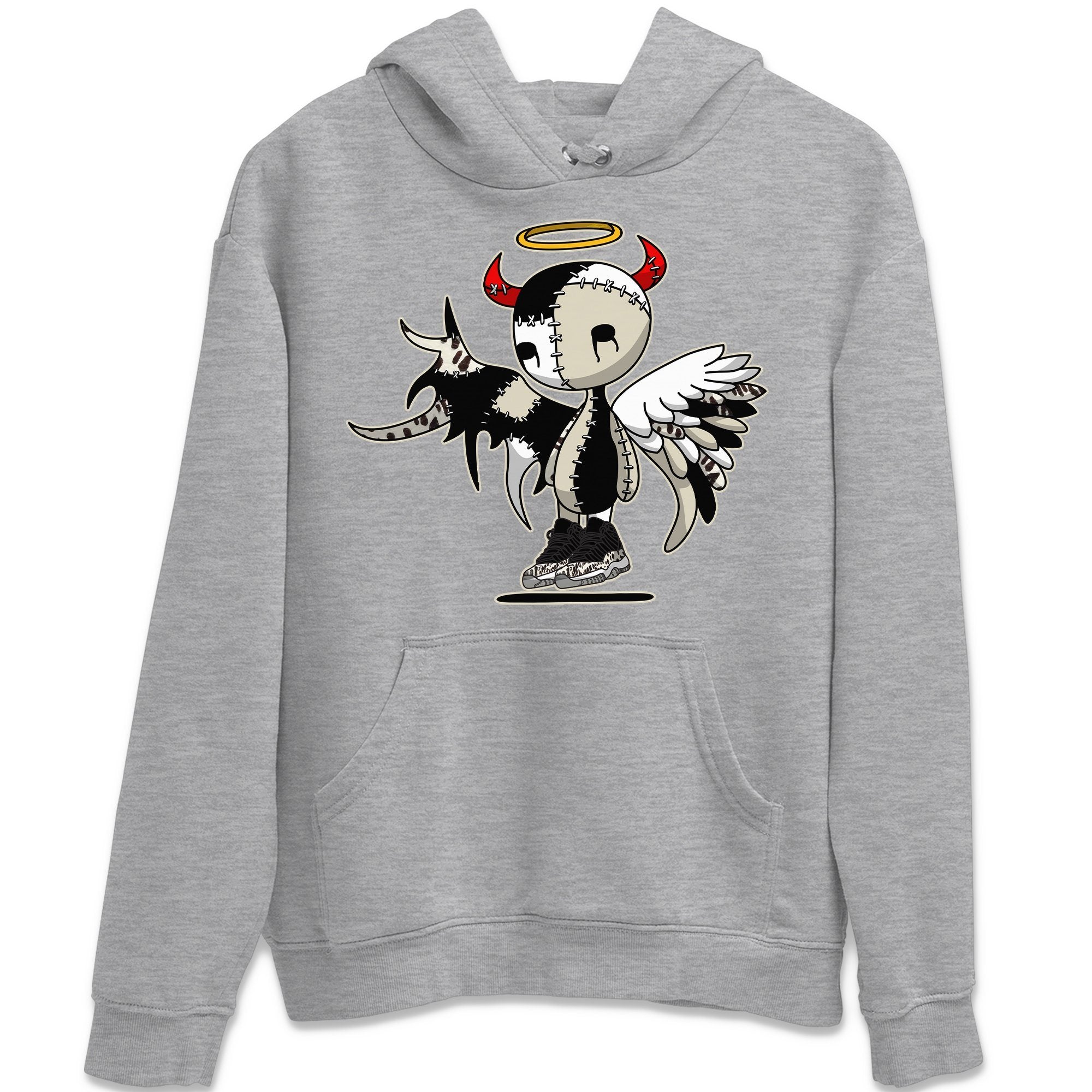 Jordan 11 Animal Instinct Shirt To Match Jordans Devil Angel Sneaker Tees Jordan 11 Animal Instinct Drip Gear Zone Sneaker Matching Clothing Unisex Shirts