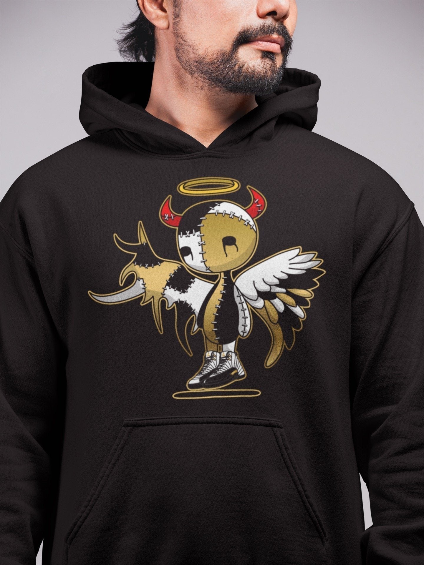 Jordan 12 Royalty Shirt To Match Jordans Devil Angel Sneaker Tees Jordan 12 Royalty Drip Gear Zone Sneaker Matching Clothing Unisex Shirts