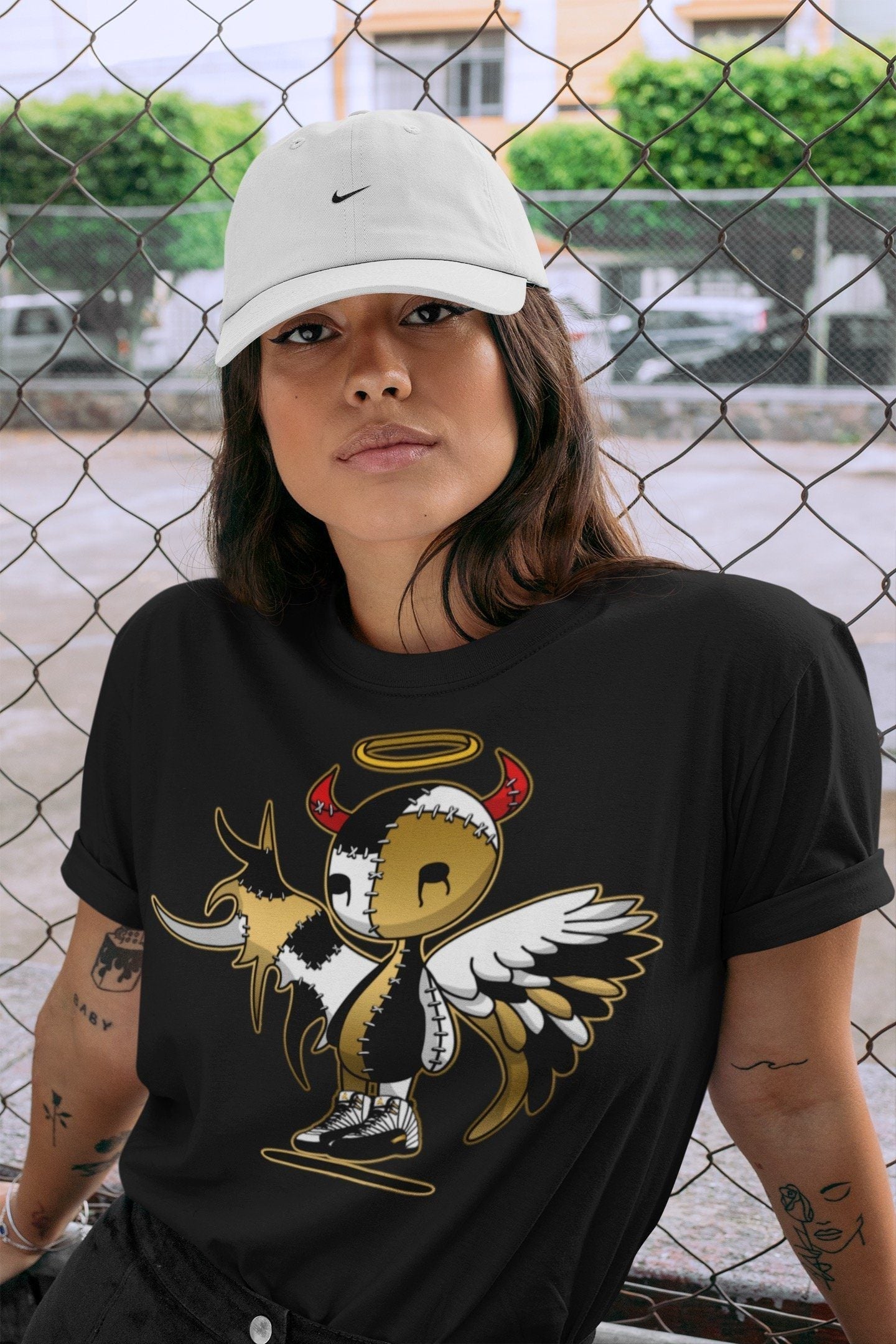 Jordan 12 Royalty Shirt To Match Jordans Devil Angel Sneaker Tees Jordan 12 Royalty Drip Gear Zone Sneaker Matching Clothing Unisex Shirts